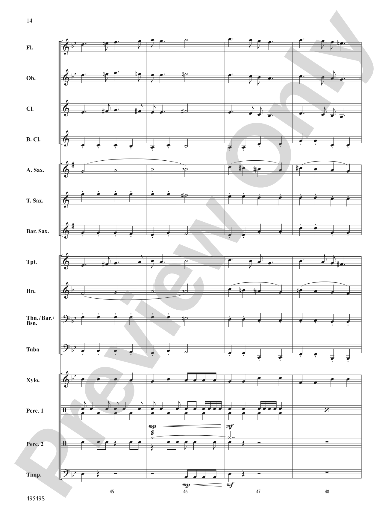 The Dreaded Devious Diabolical Dotted Dragon: Concert Band Conductor Score & Parts
