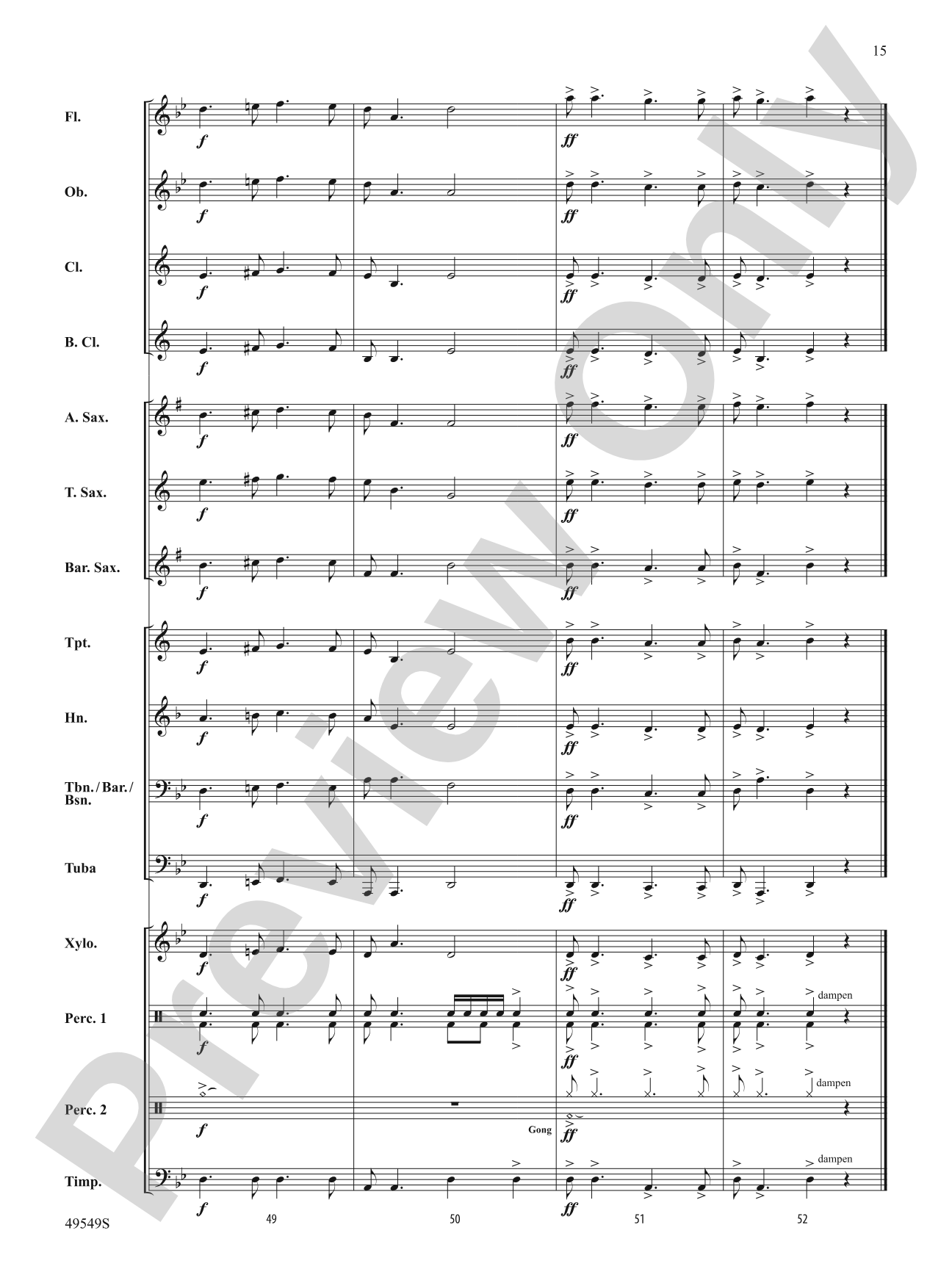 The Dreaded Devious Diabolical Dotted Dragon: Concert Band Conductor Score & Parts