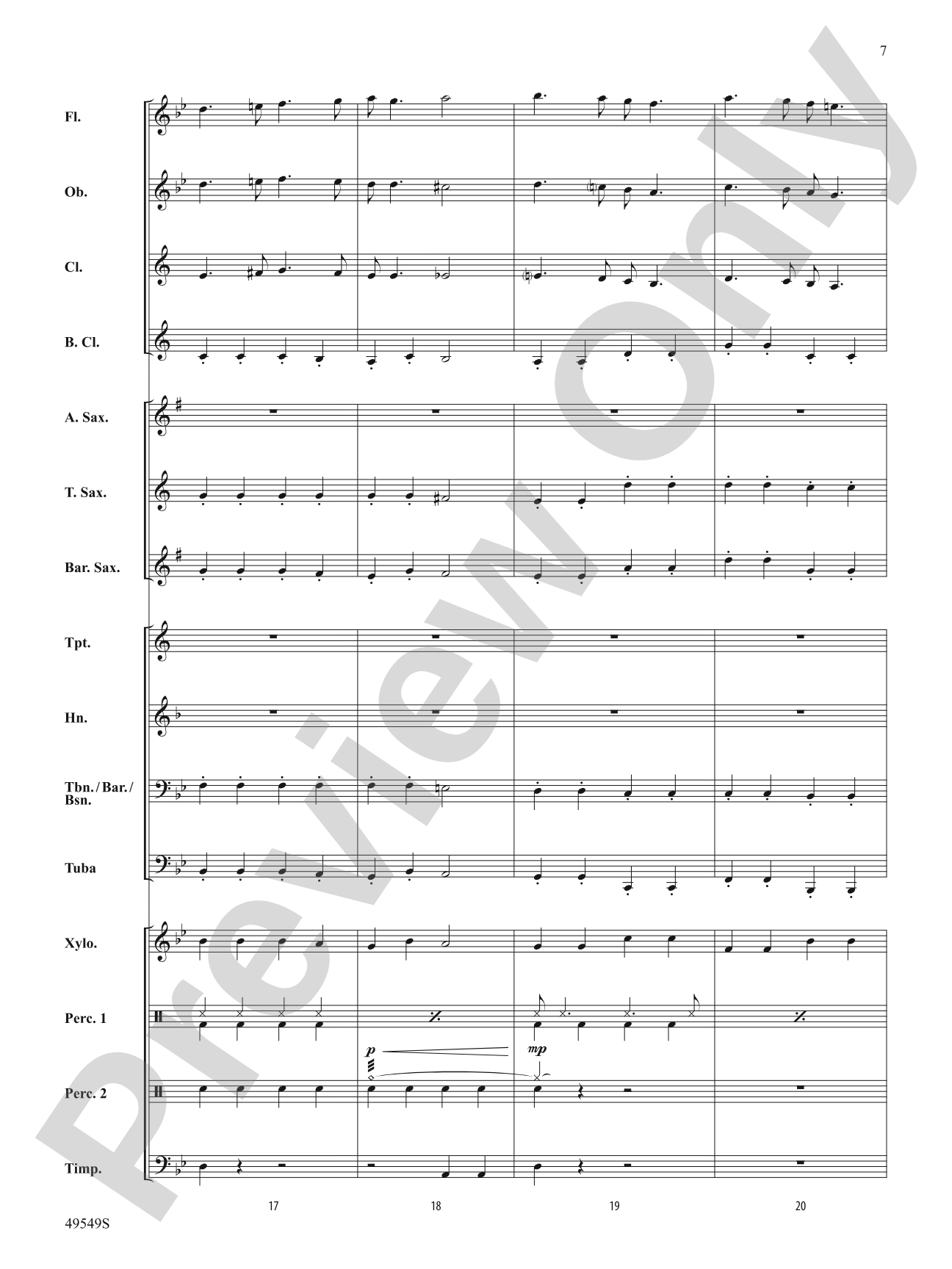 The Dreaded Devious Diabolical Dotted Dragon: Concert Band Conductor Score & Parts