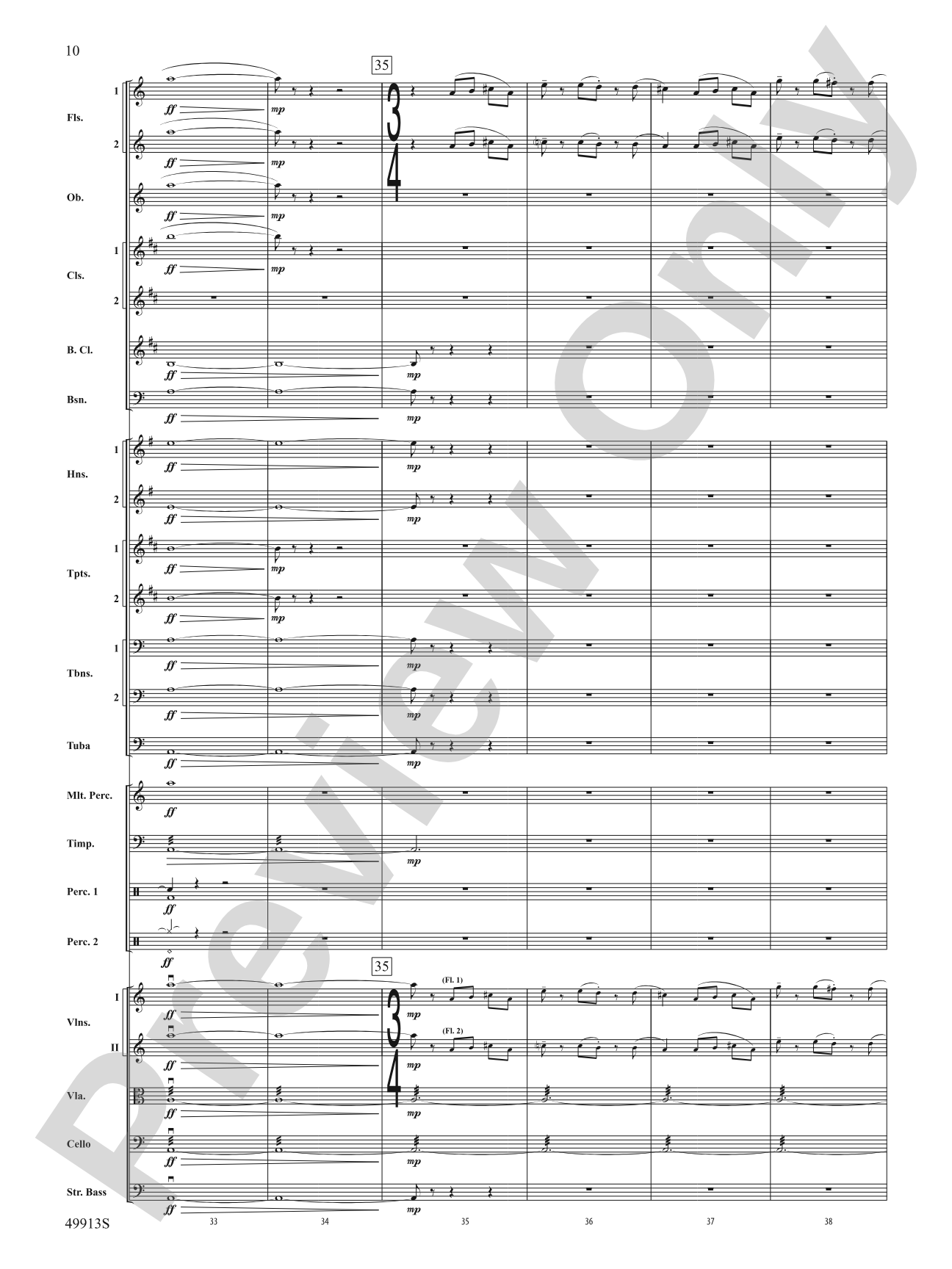 Fantastic Beasts: The Secrets of Dumbledore: Full Orchestra Conductor Score & Parts