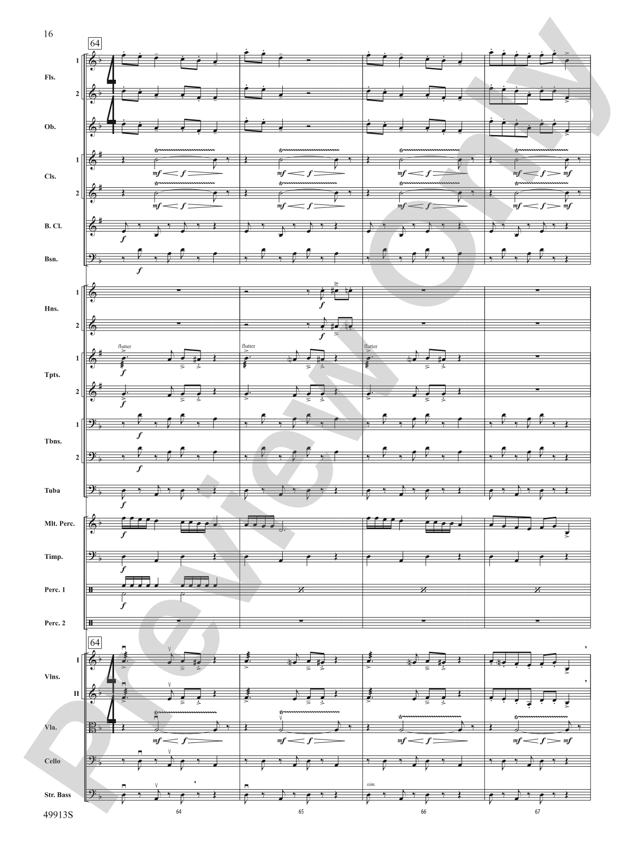 Fantastic Beasts: The Secrets of Dumbledore: Full Orchestra Conductor Score & Parts
