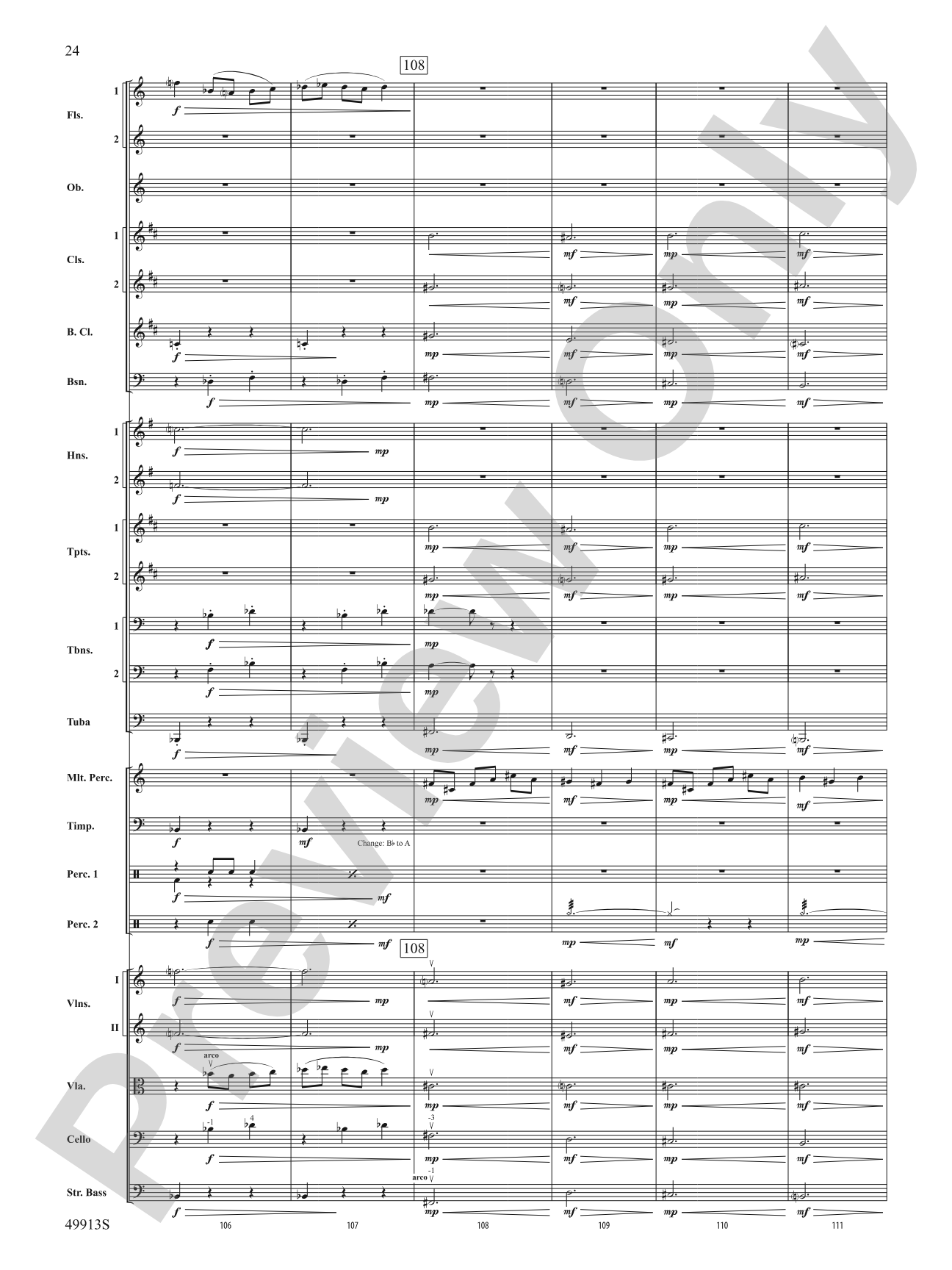 Fantastic Beasts: The Secrets of Dumbledore: Full Orchestra Conductor Score & Parts
