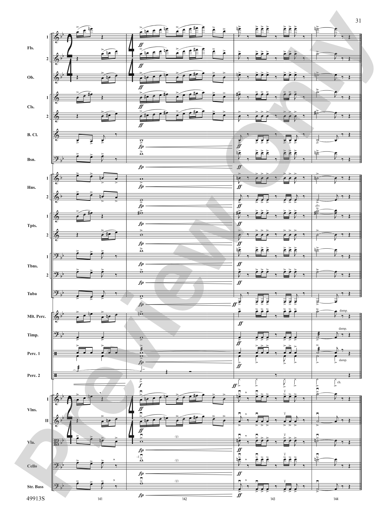 Fantastic Beasts: The Secrets of Dumbledore: Full Orchestra Conductor Score & Parts