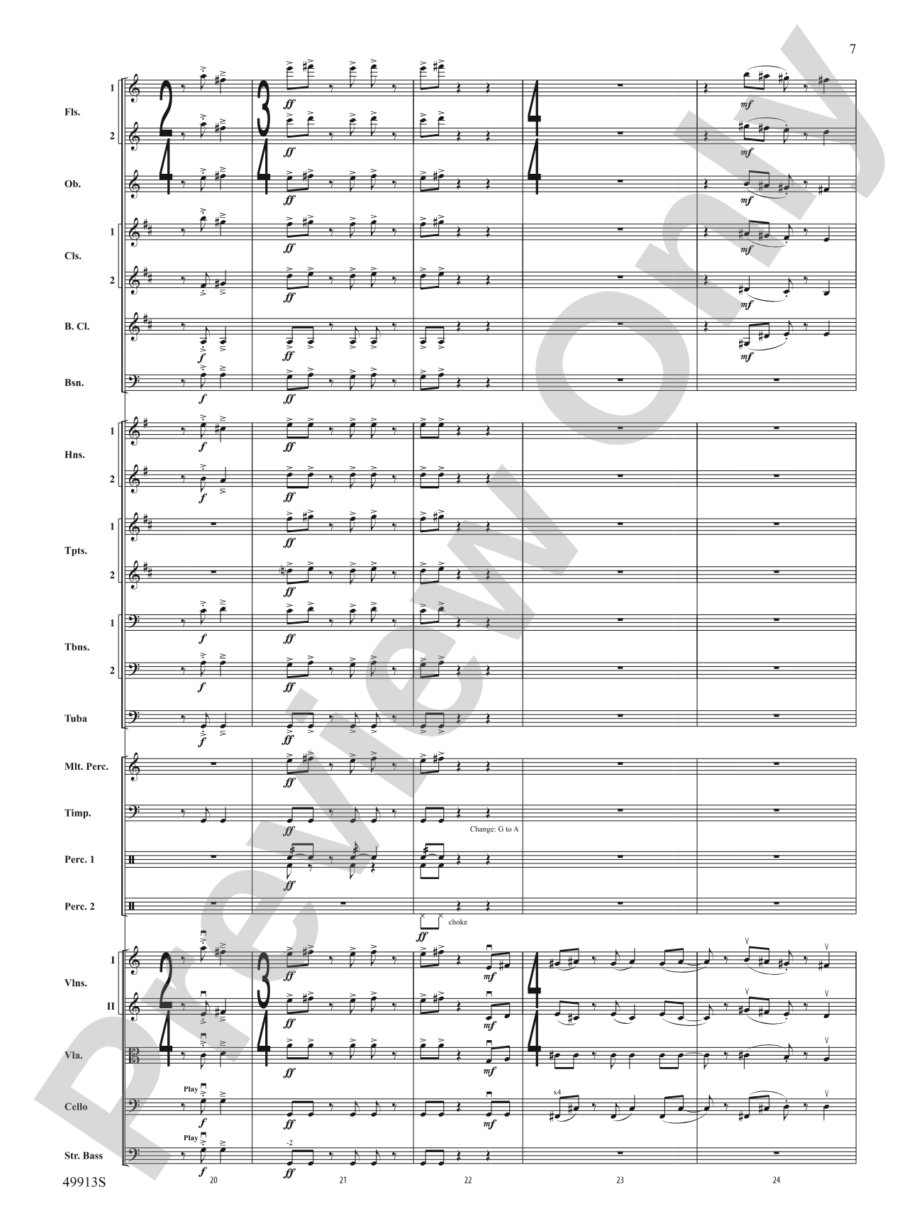 Fantastic Beasts: The Secrets of Dumbledore: Full Orchestra Conductor Score & Parts