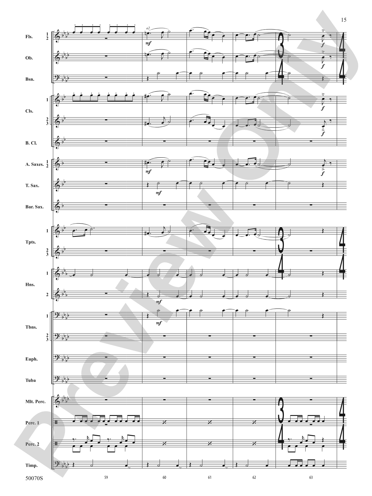 Fantastic Beasts: The Secrets of Dumbledore: Concert Band Conductor Score & Parts