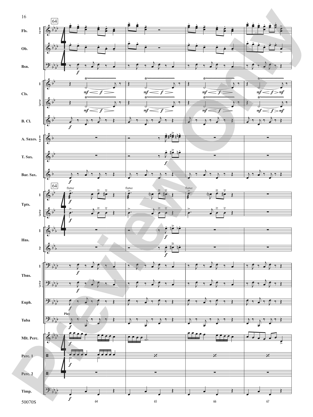 Fantastic Beasts: The Secrets of Dumbledore: Concert Band Conductor Score & Parts