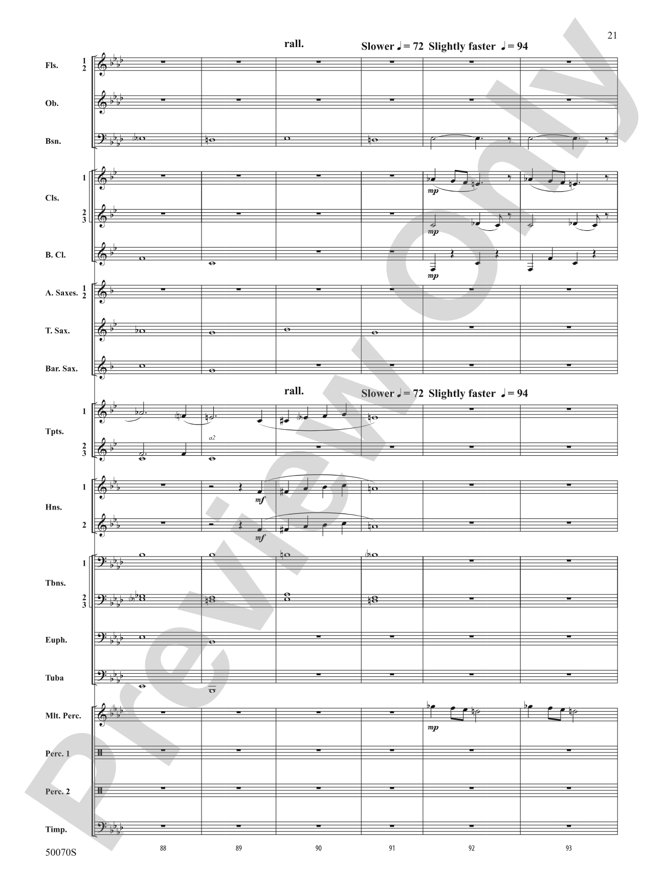 Fantastic Beasts: The Secrets of Dumbledore: Concert Band Conductor Score & Parts