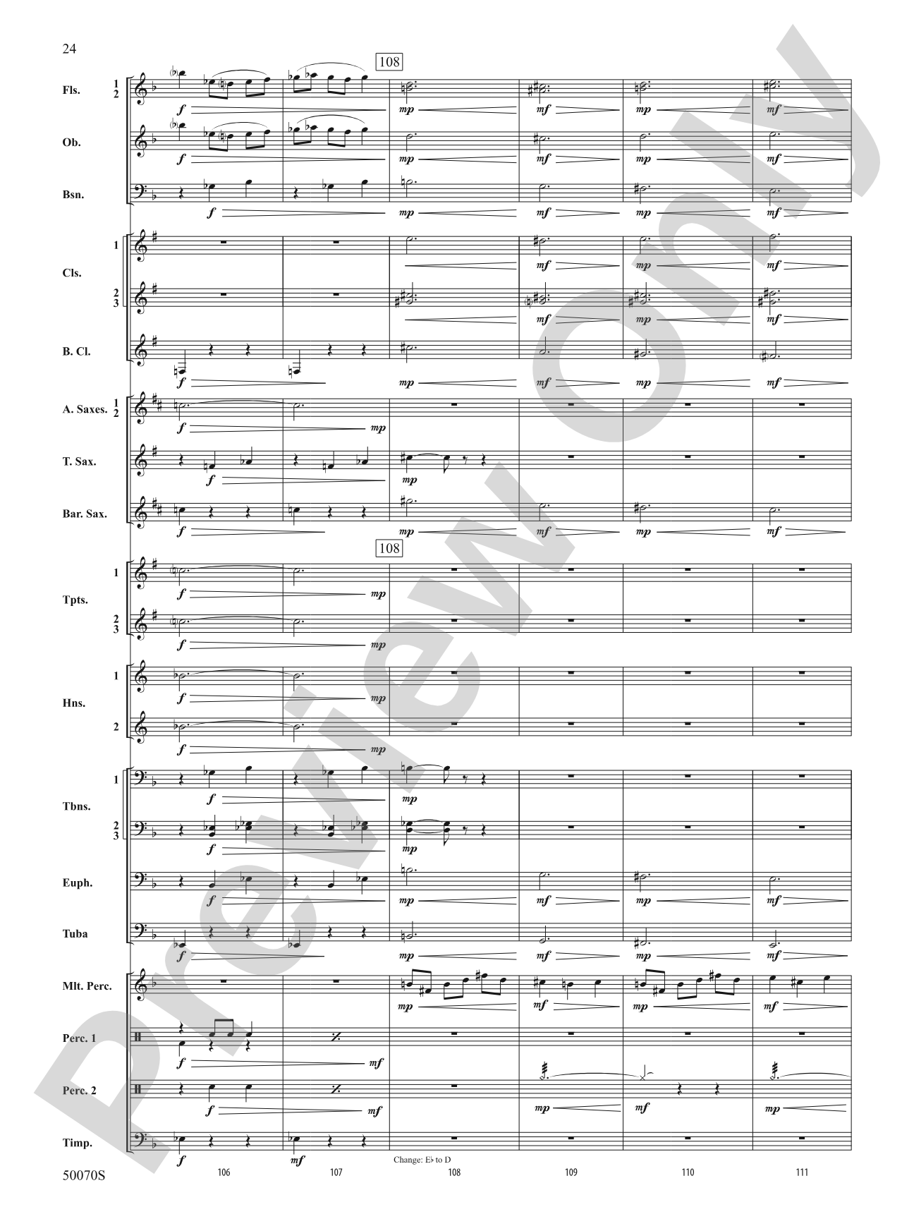 Fantastic Beasts: The Secrets of Dumbledore: Concert Band Conductor Score & Parts