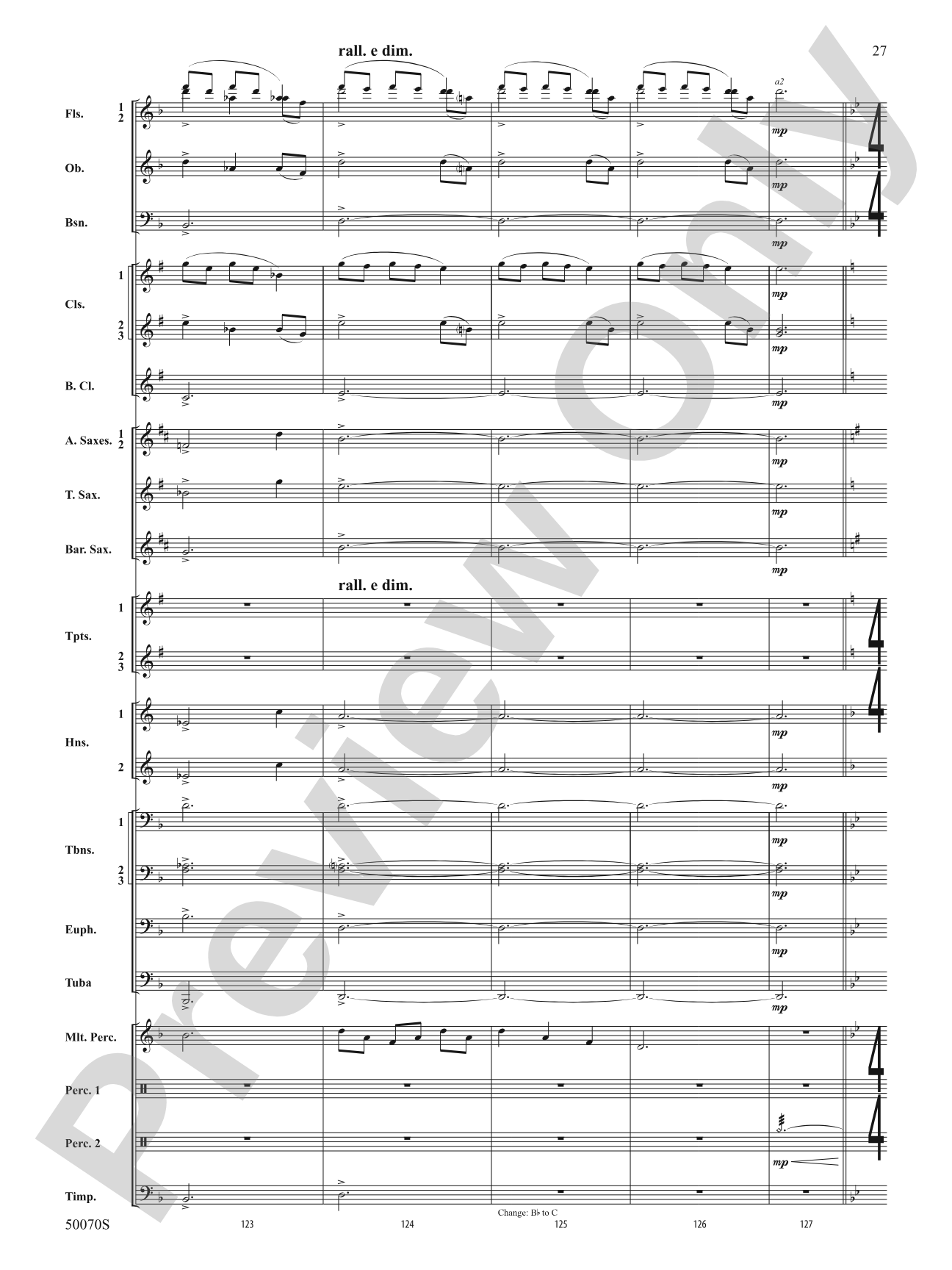 Fantastic Beasts: The Secrets of Dumbledore: Concert Band Conductor Score & Parts