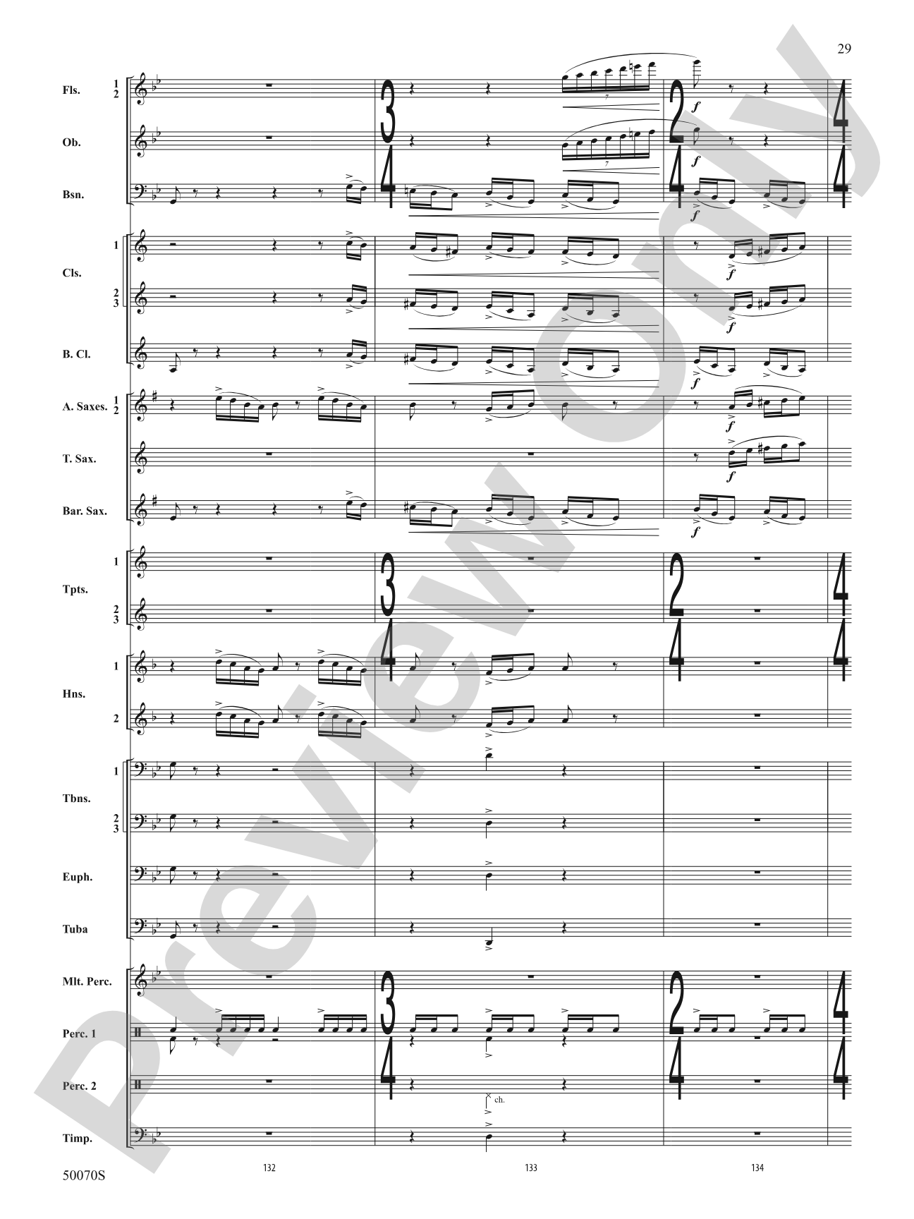 Fantastic Beasts: The Secrets of Dumbledore: Concert Band Conductor Score & Parts