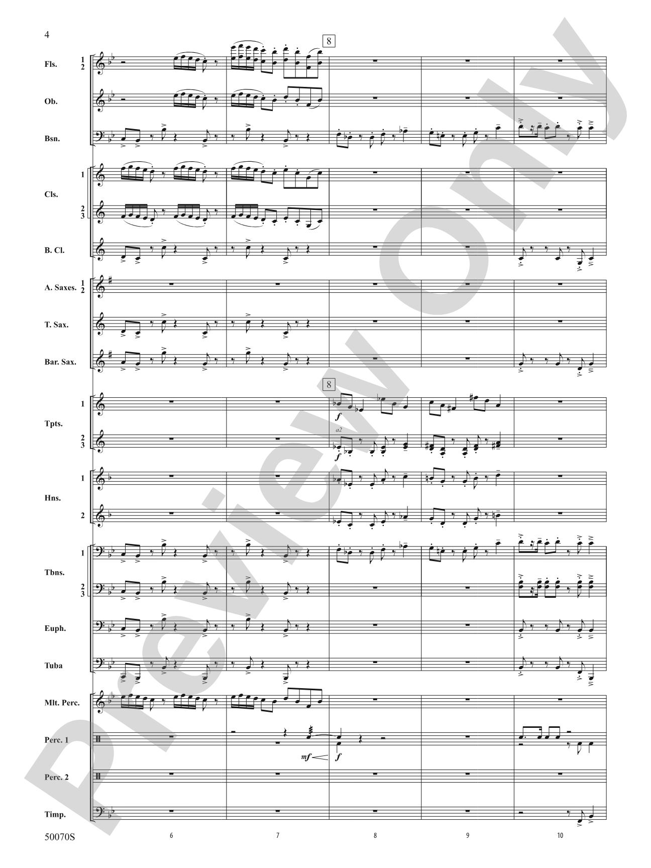 Fantastic Beasts: The Secrets of Dumbledore: Concert Band Conductor Score & Parts