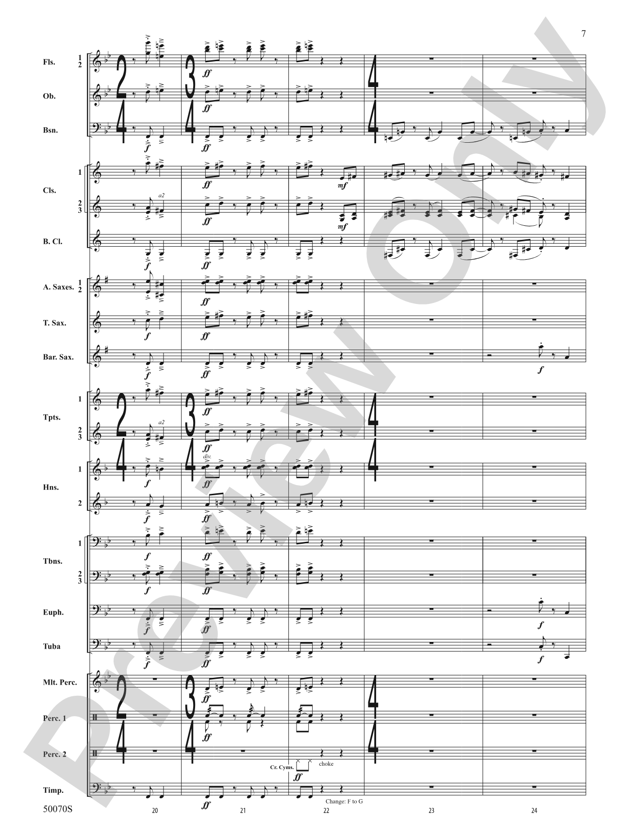 Fantastic Beasts: The Secrets of Dumbledore: Concert Band Conductor Score & Parts