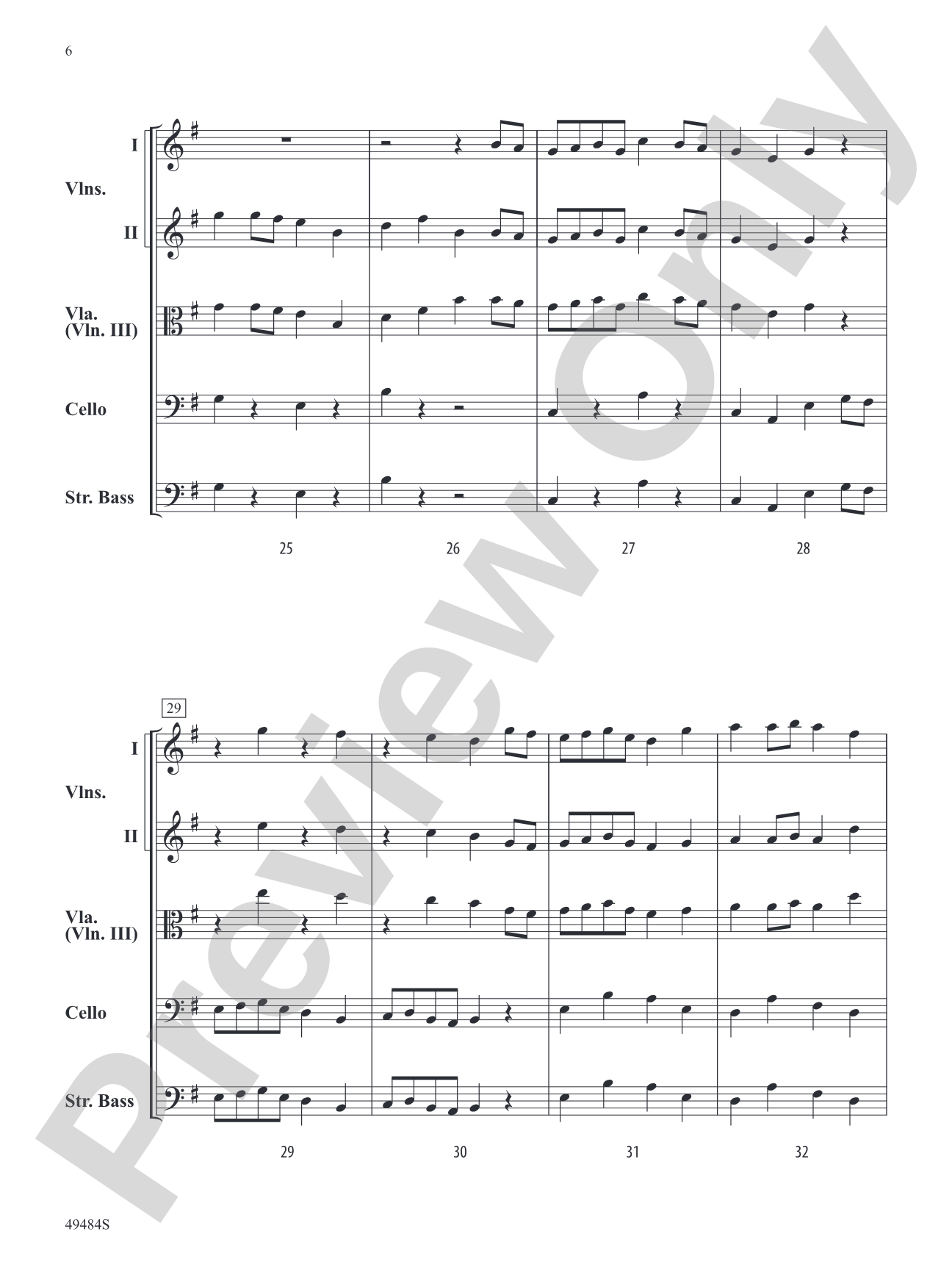 Pizzicato Parade: String Orchestra Conductor Score & Parts