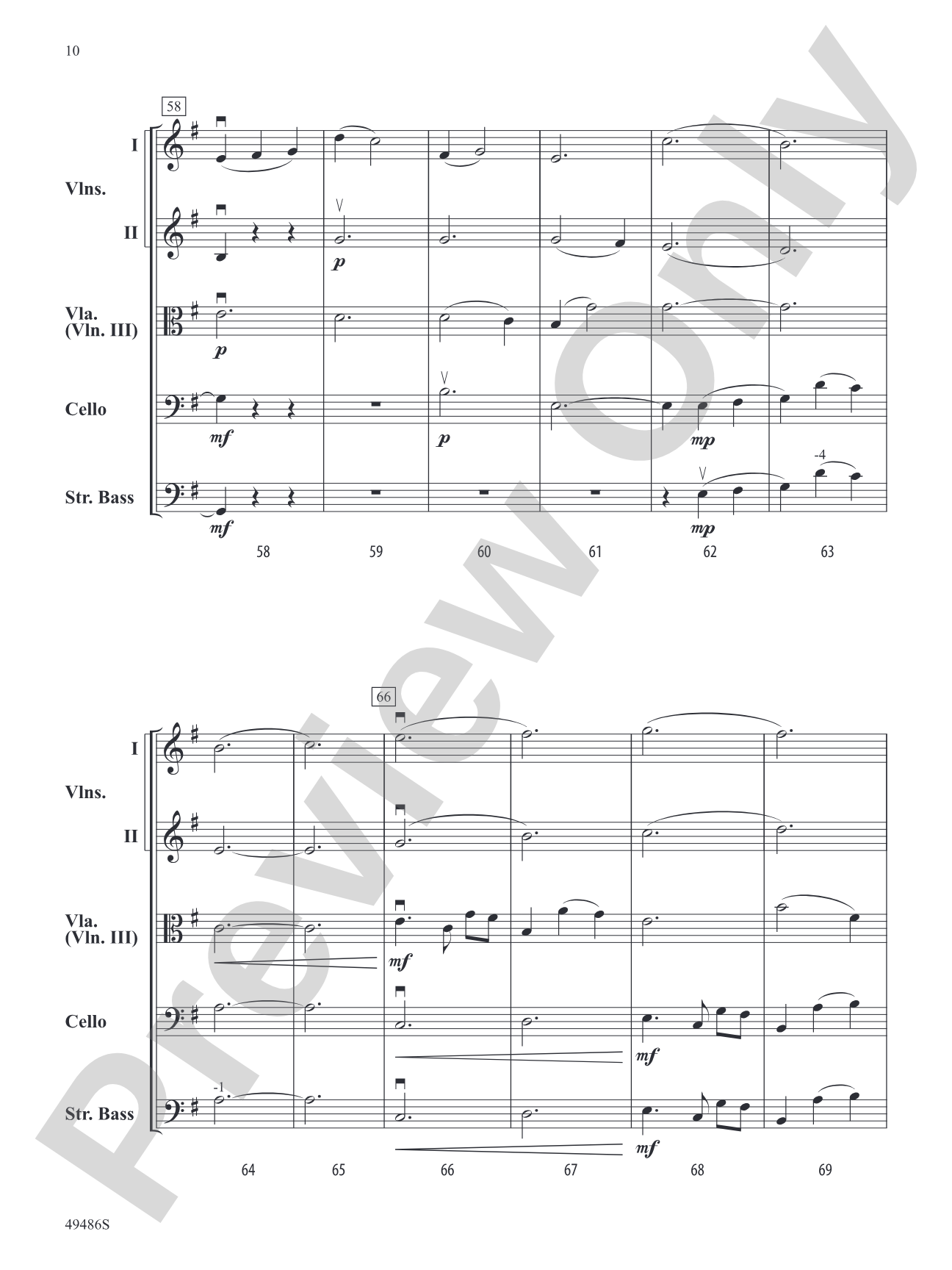 A Matter of Time: String Orchestra Conductor Score & Parts