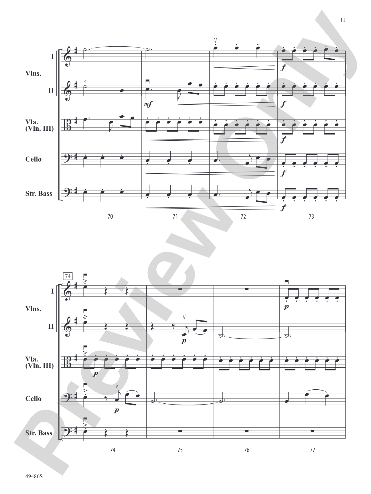 A Matter of Time: String Orchestra Conductor Score & Parts
