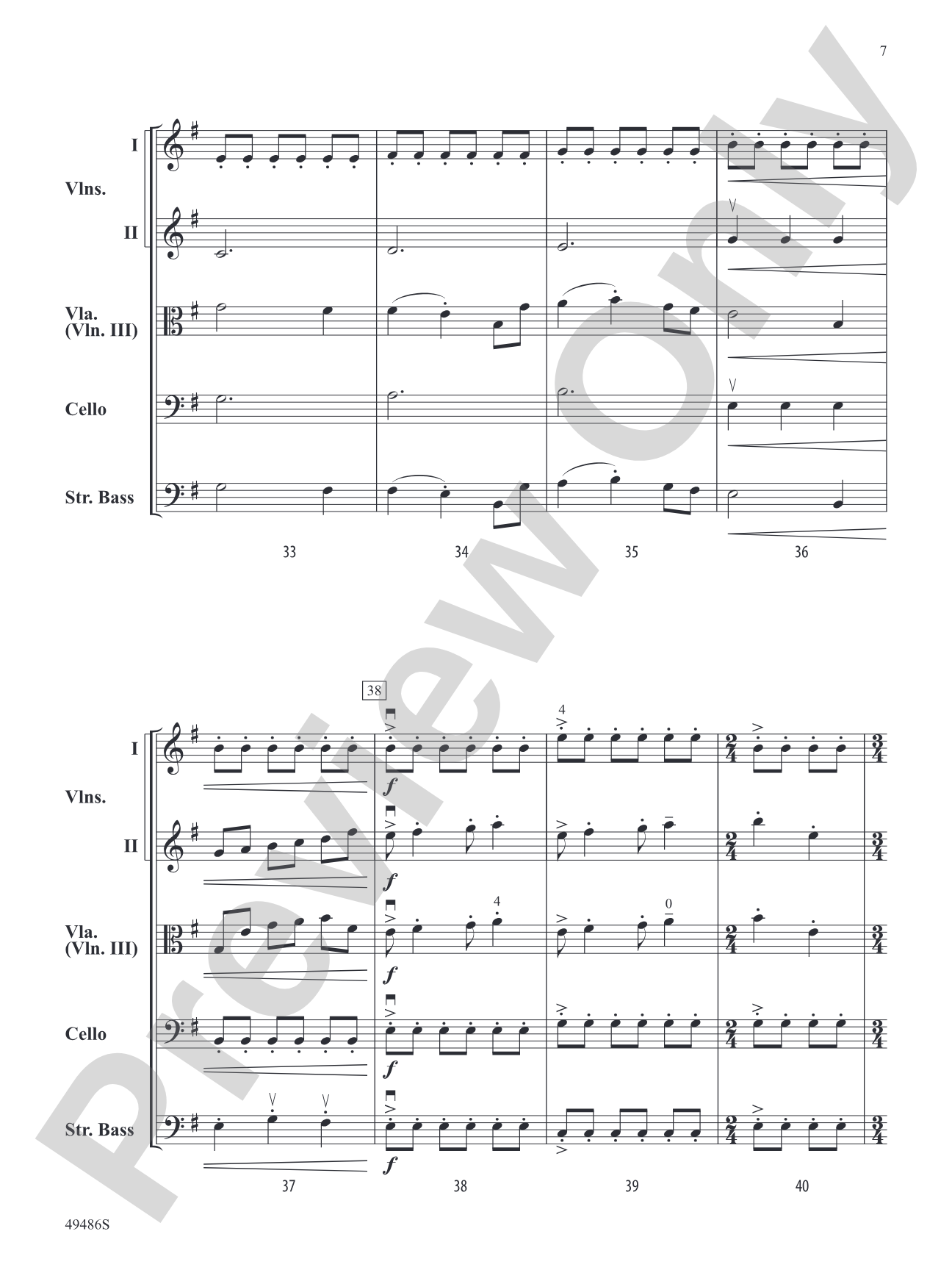 A Matter of Time: String Orchestra Conductor Score & Parts