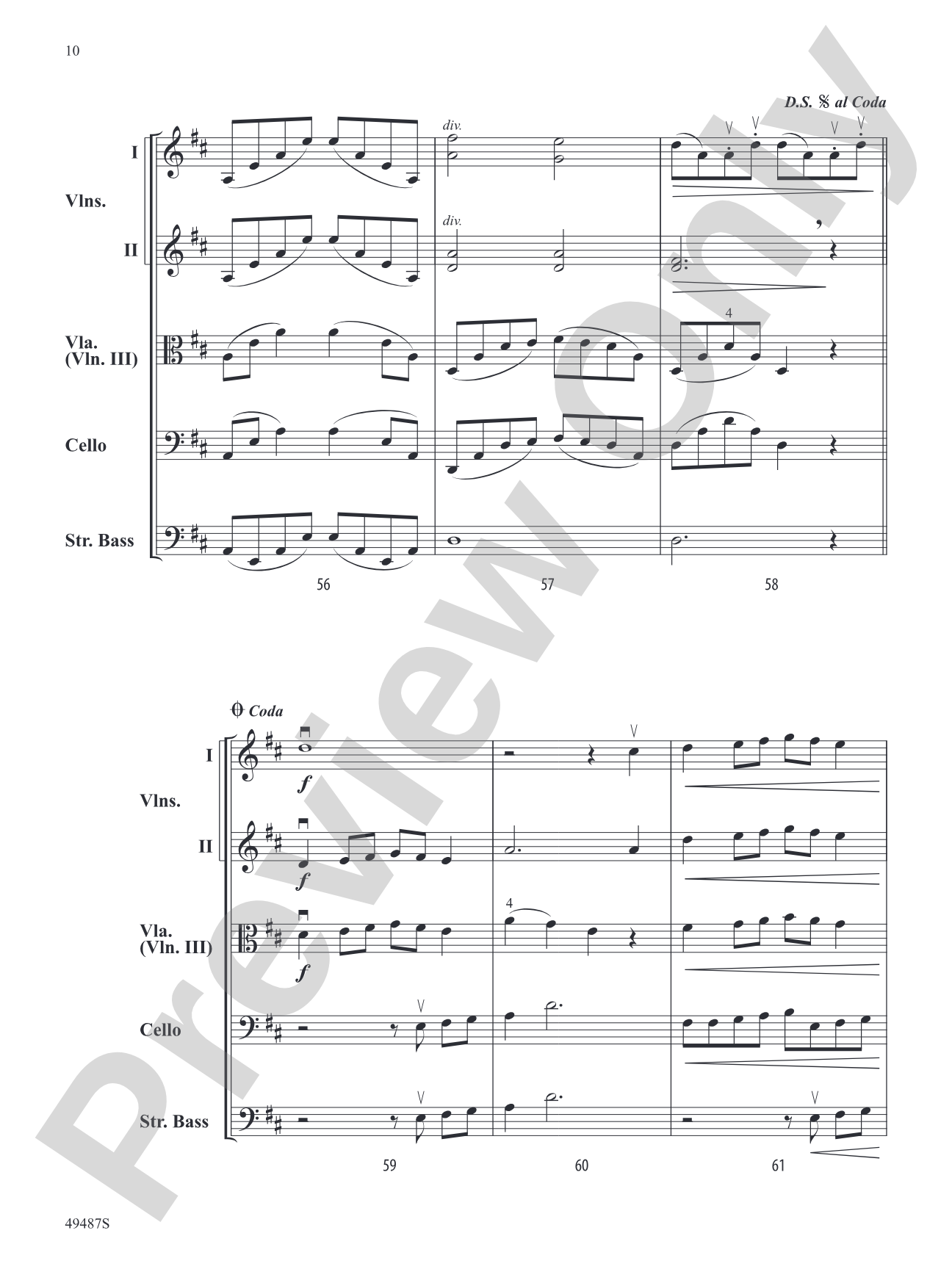 Bow Olympics: String Orchestra Conductor Score & Parts