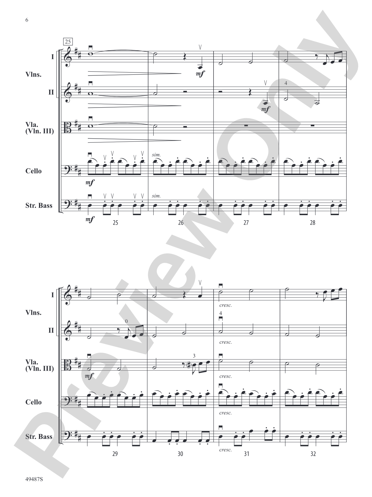 Bow Olympics: String Orchestra Conductor Score & Parts