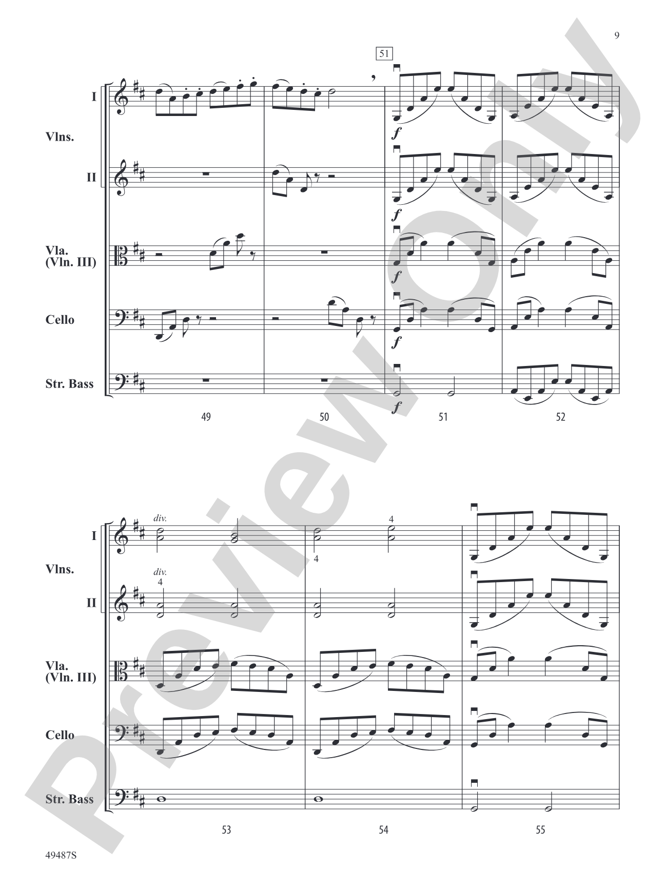 Bow Olympics: String Orchestra Conductor Score & Parts