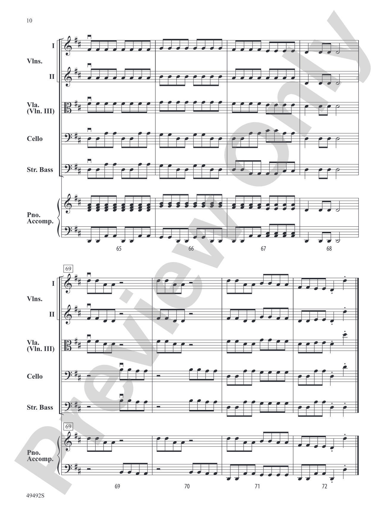 Fiddling for the First Time: String Orchestra Conductor Score & Parts