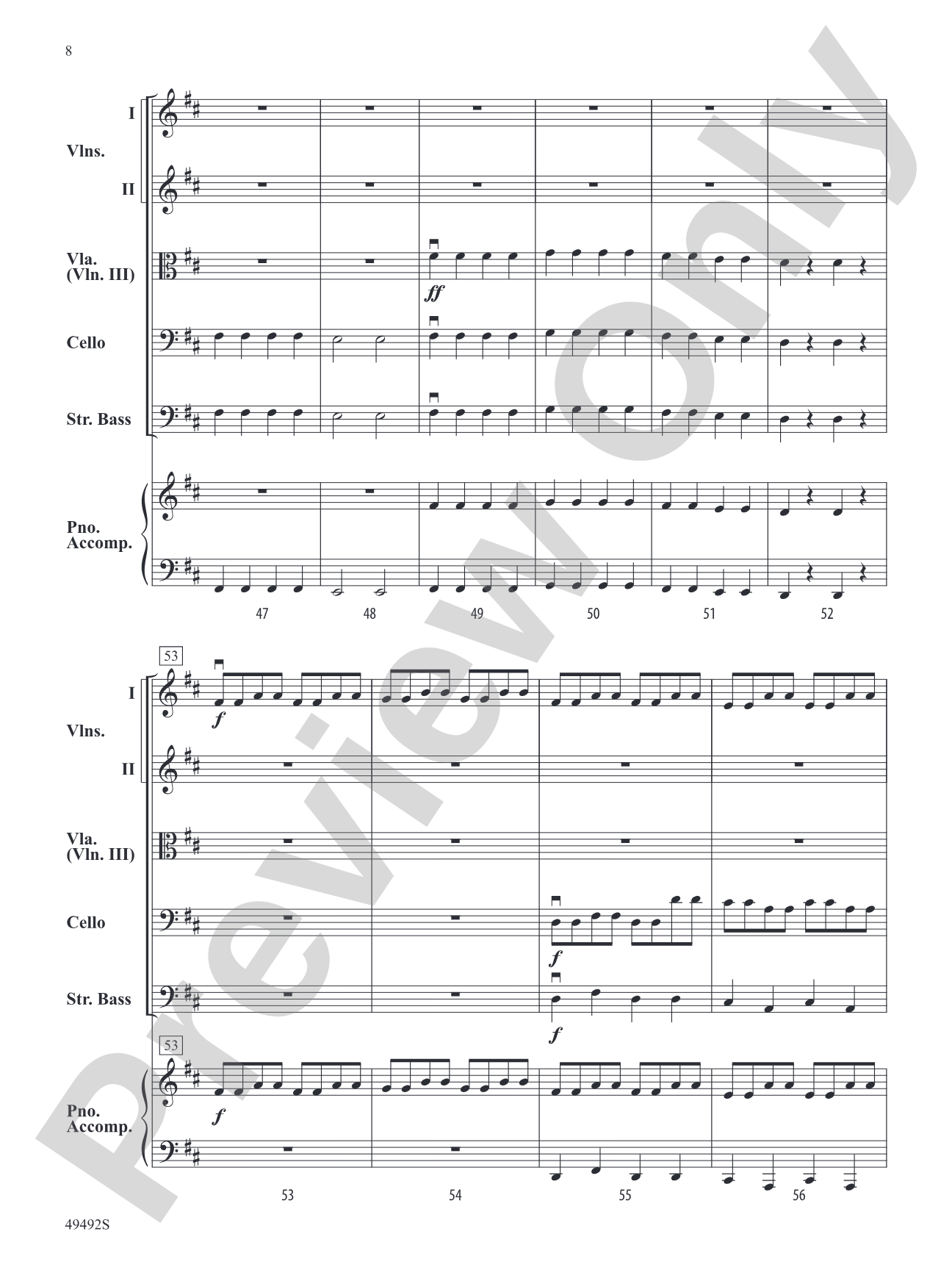 Fiddling for the First Time: String Orchestra Conductor Score & Parts