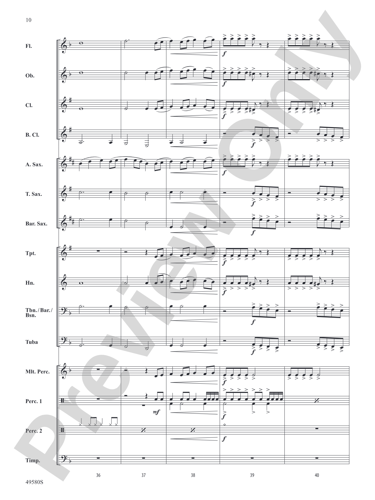 Ironworks: Concert Band Conductor Score & Parts