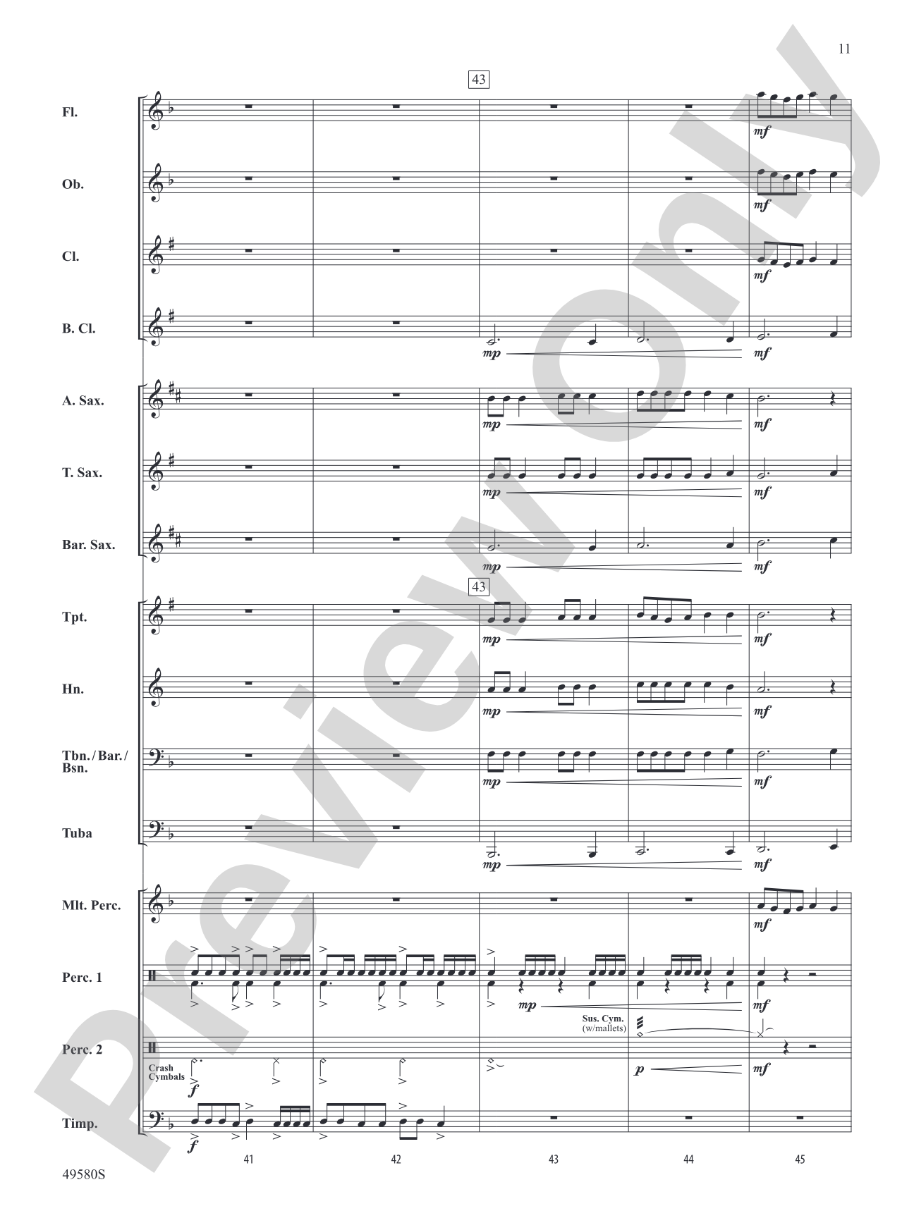 Ironworks: Concert Band Conductor Score & Parts