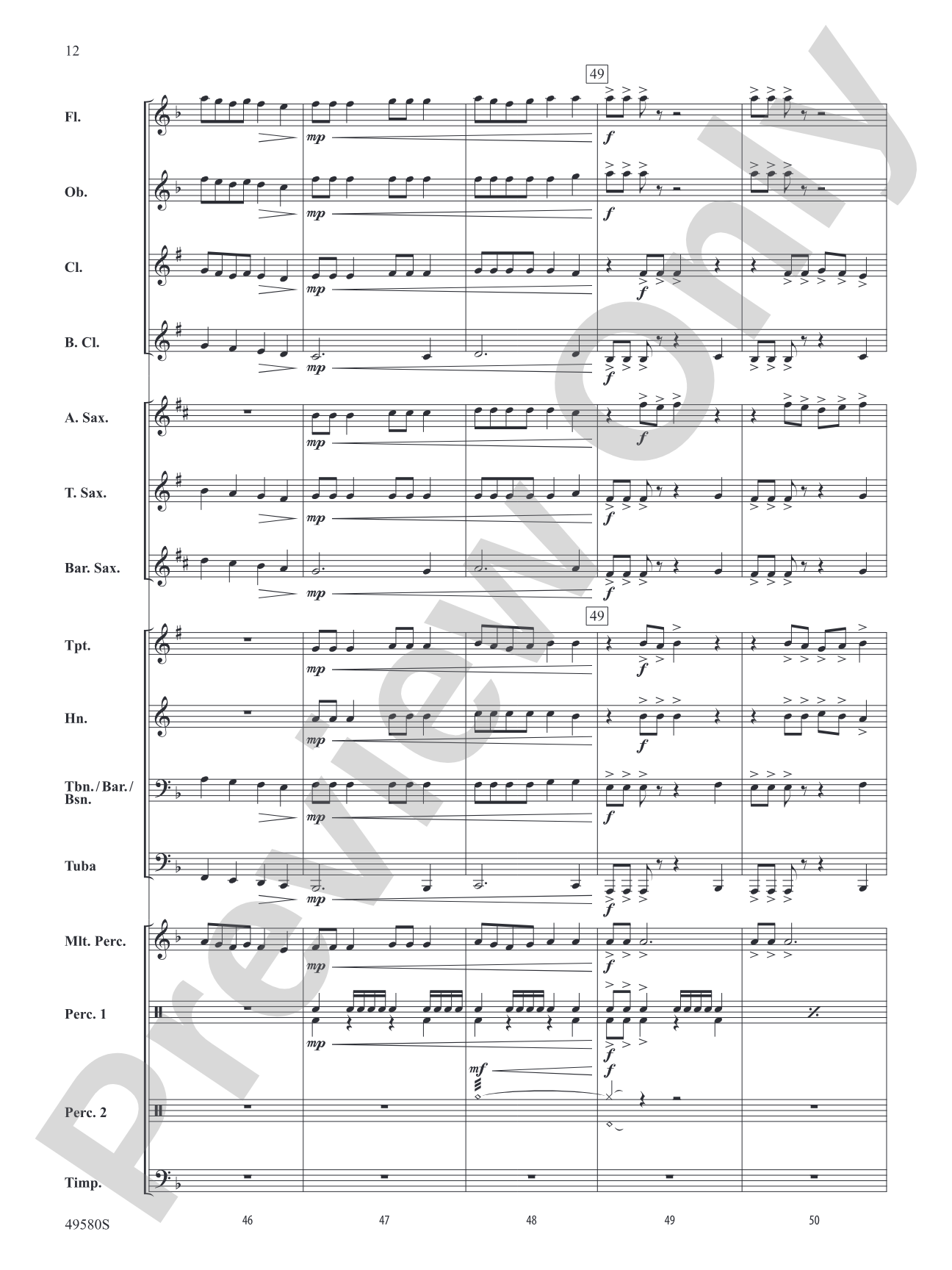 Ironworks: Concert Band Conductor Score & Parts