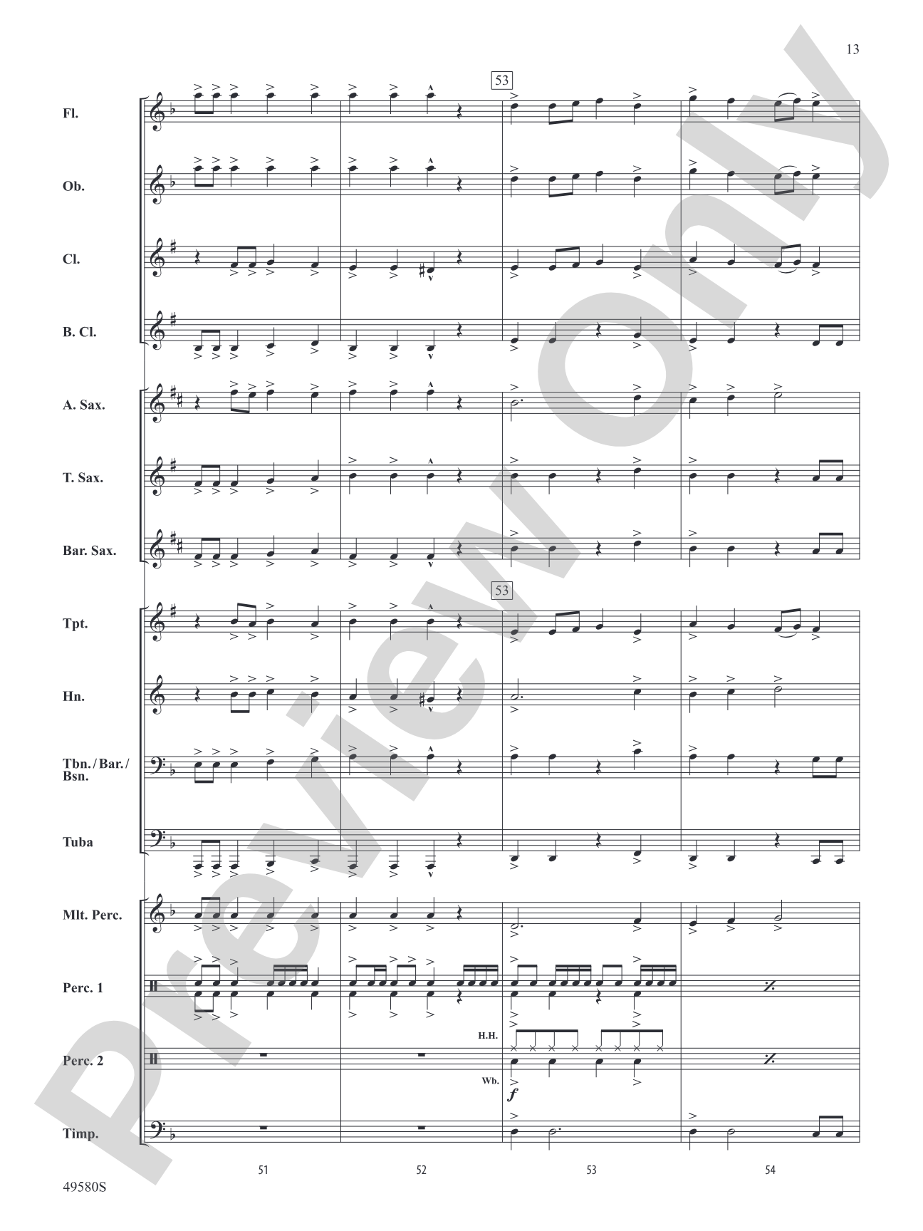 Ironworks: Concert Band Conductor Score & Parts