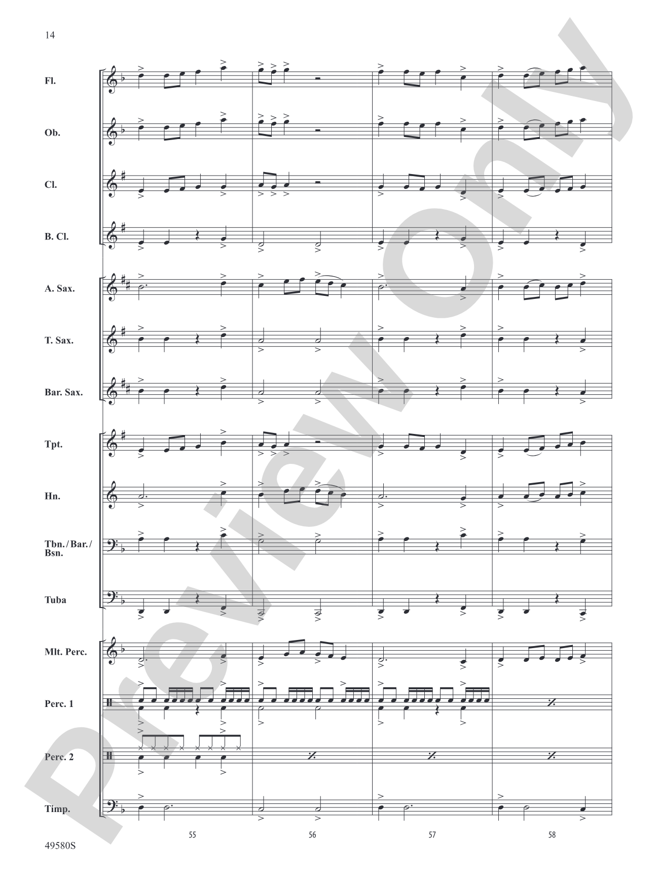 Ironworks: Concert Band Conductor Score & Parts