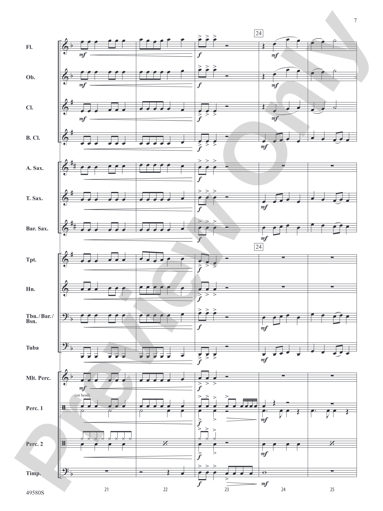 Ironworks: Concert Band Conductor Score & Parts