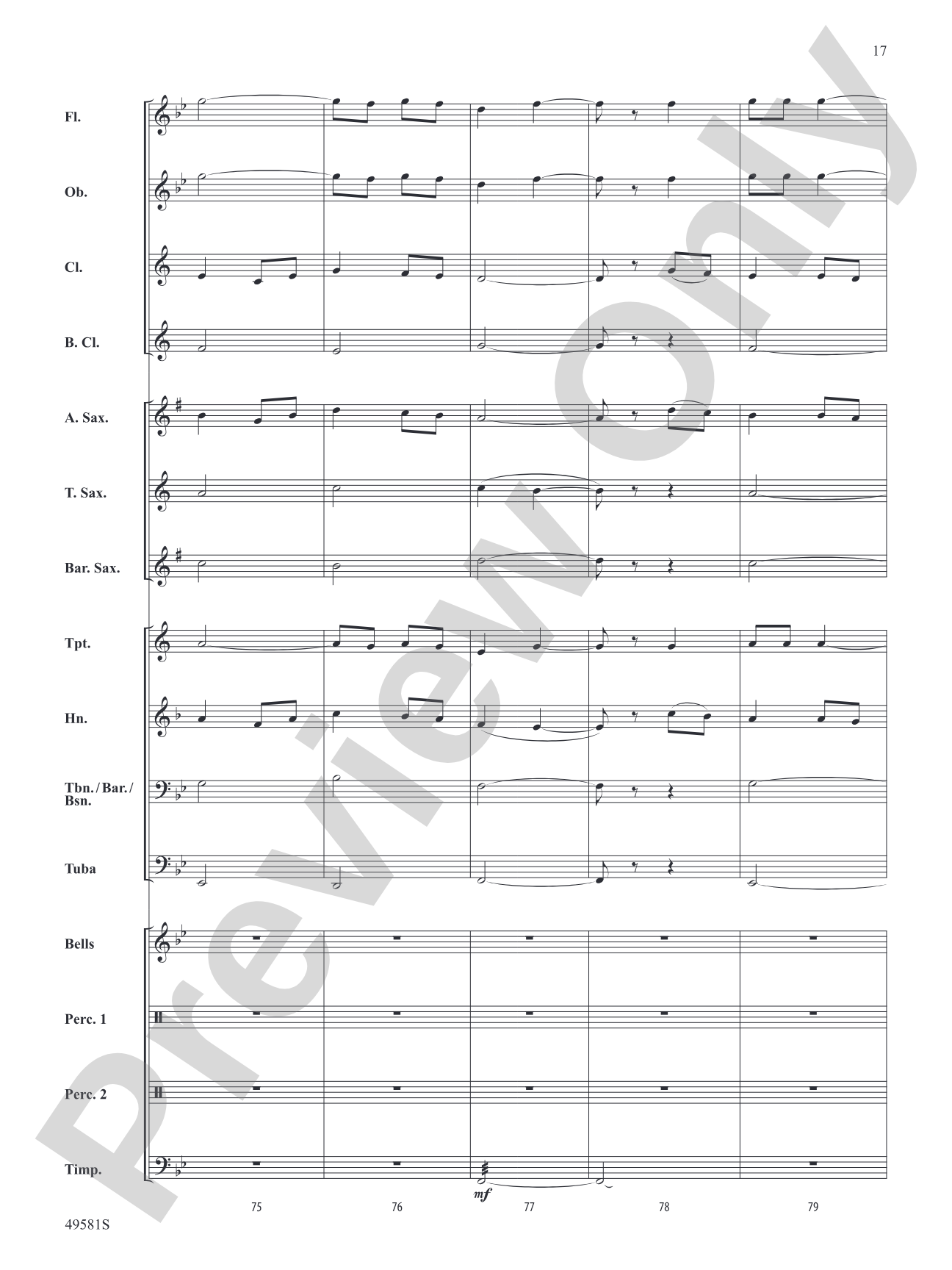 American River Medley: Concert Band Conductor Score & Parts
