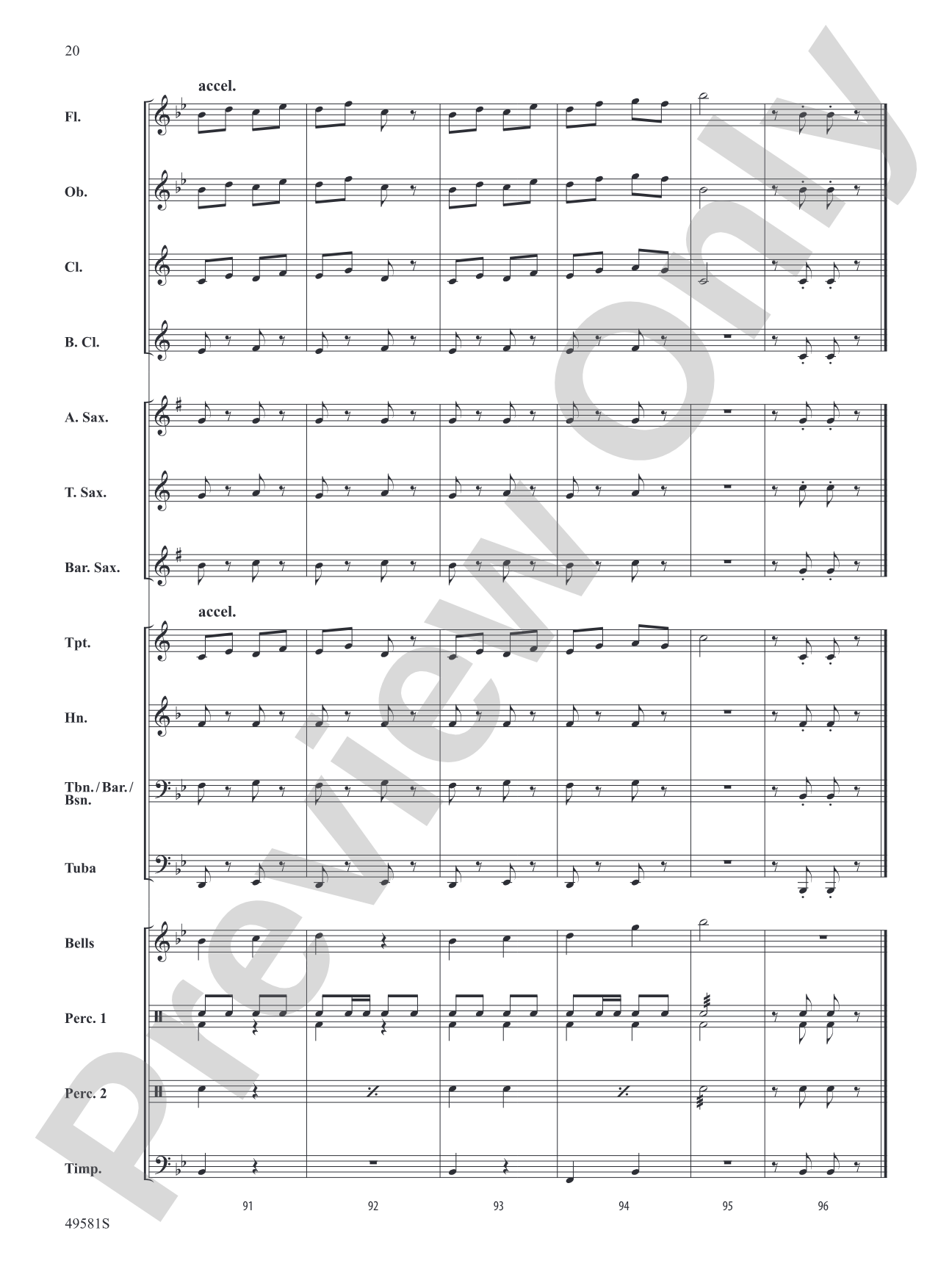 American River Medley: Concert Band Conductor Score & Parts
