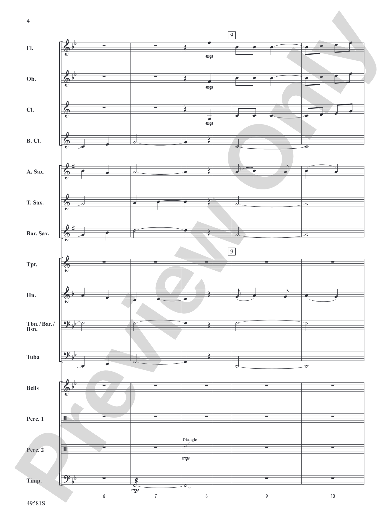 American River Medley: Concert Band Conductor Score & Parts