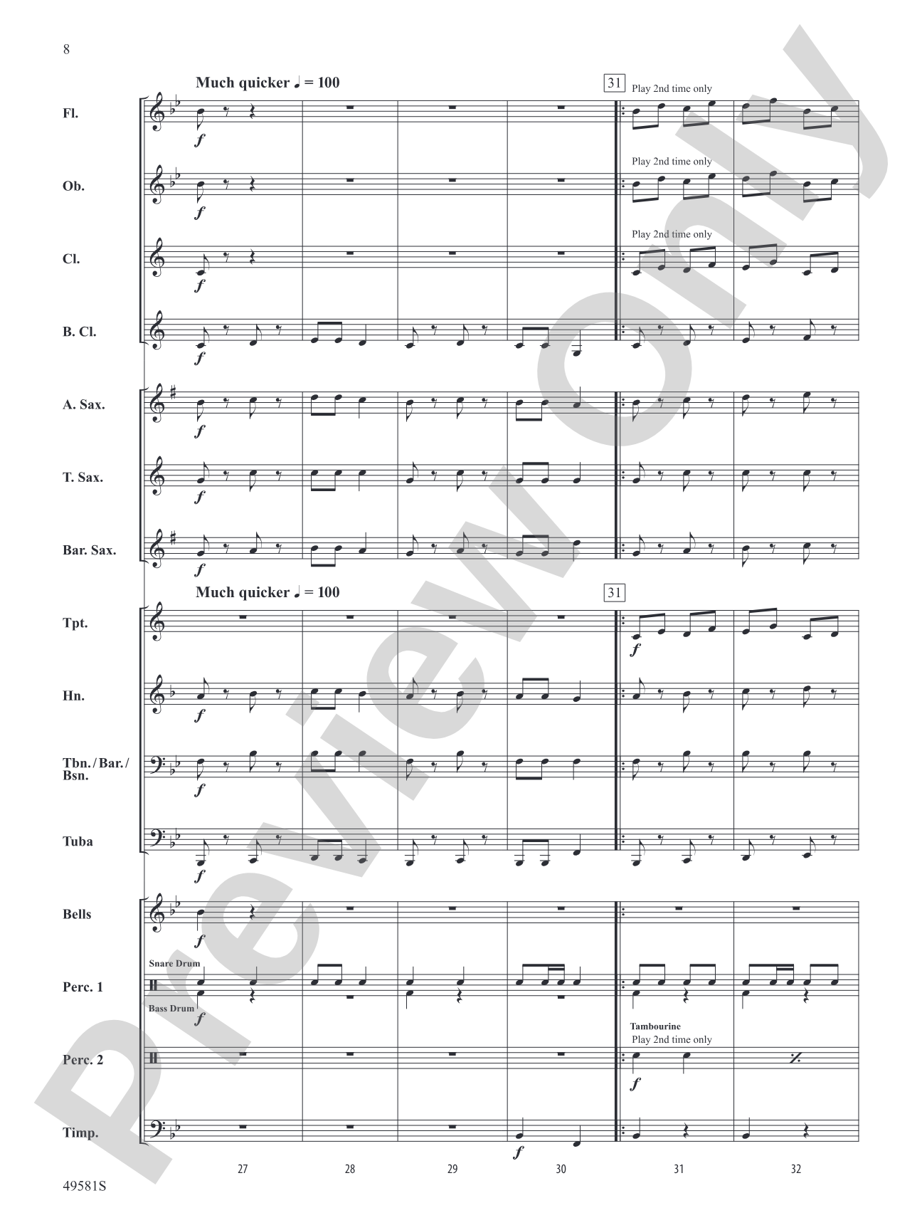 American River Medley: Concert Band Conductor Score & Parts