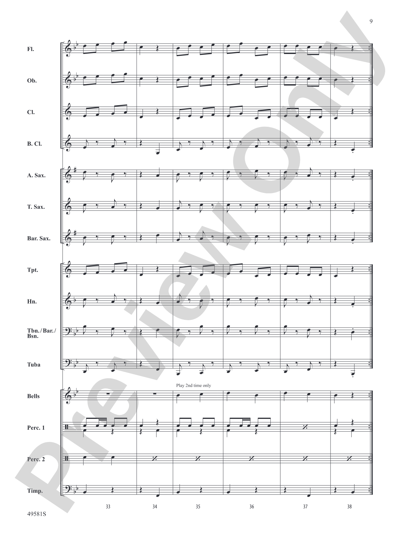 American River Medley: Concert Band Conductor Score & Parts