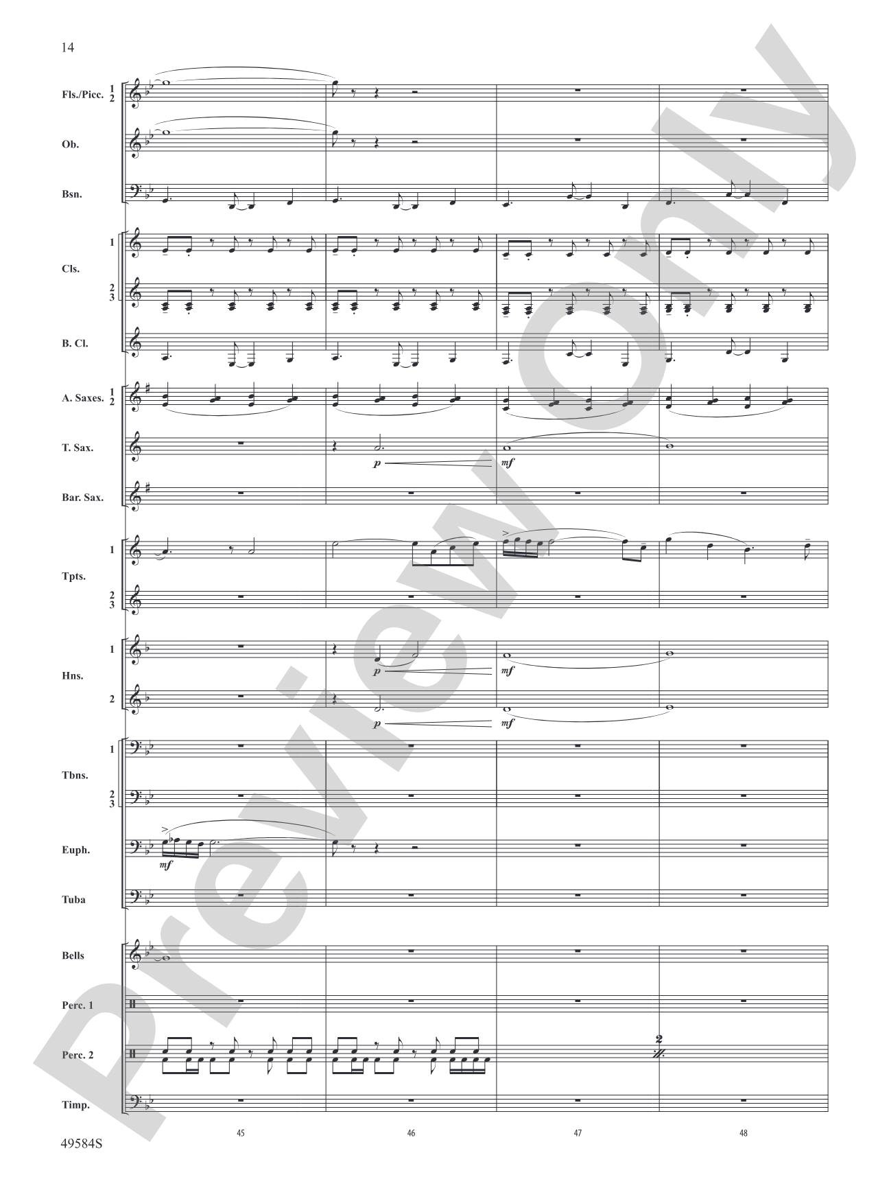 Stagecoach: Concert Band Conductor Score & Parts