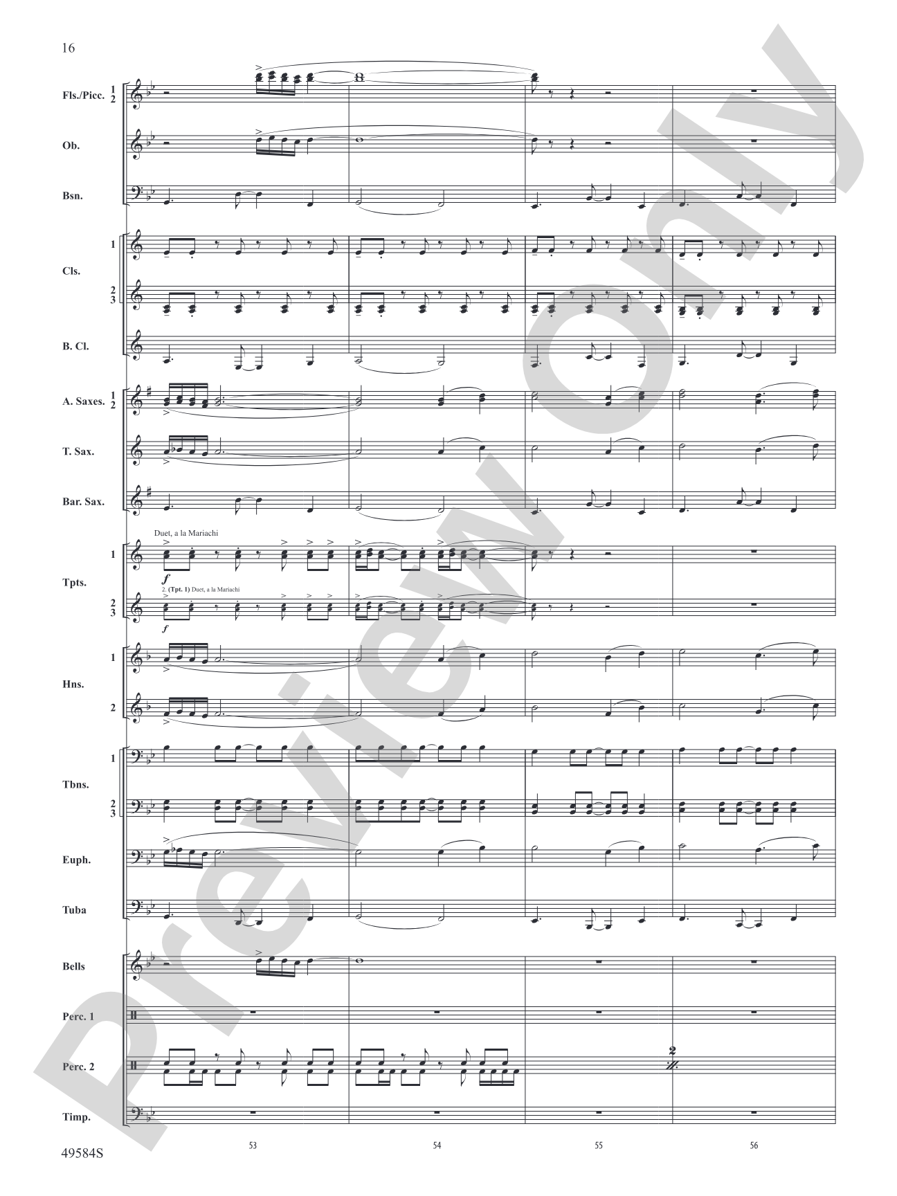 Stagecoach: Concert Band Conductor Score & Parts