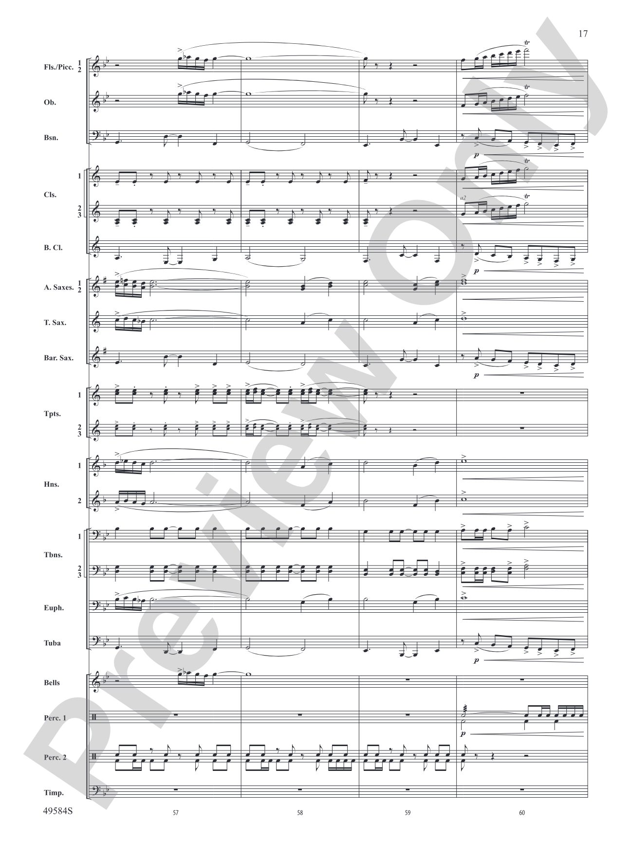 Stagecoach: Concert Band Conductor Score & Parts
