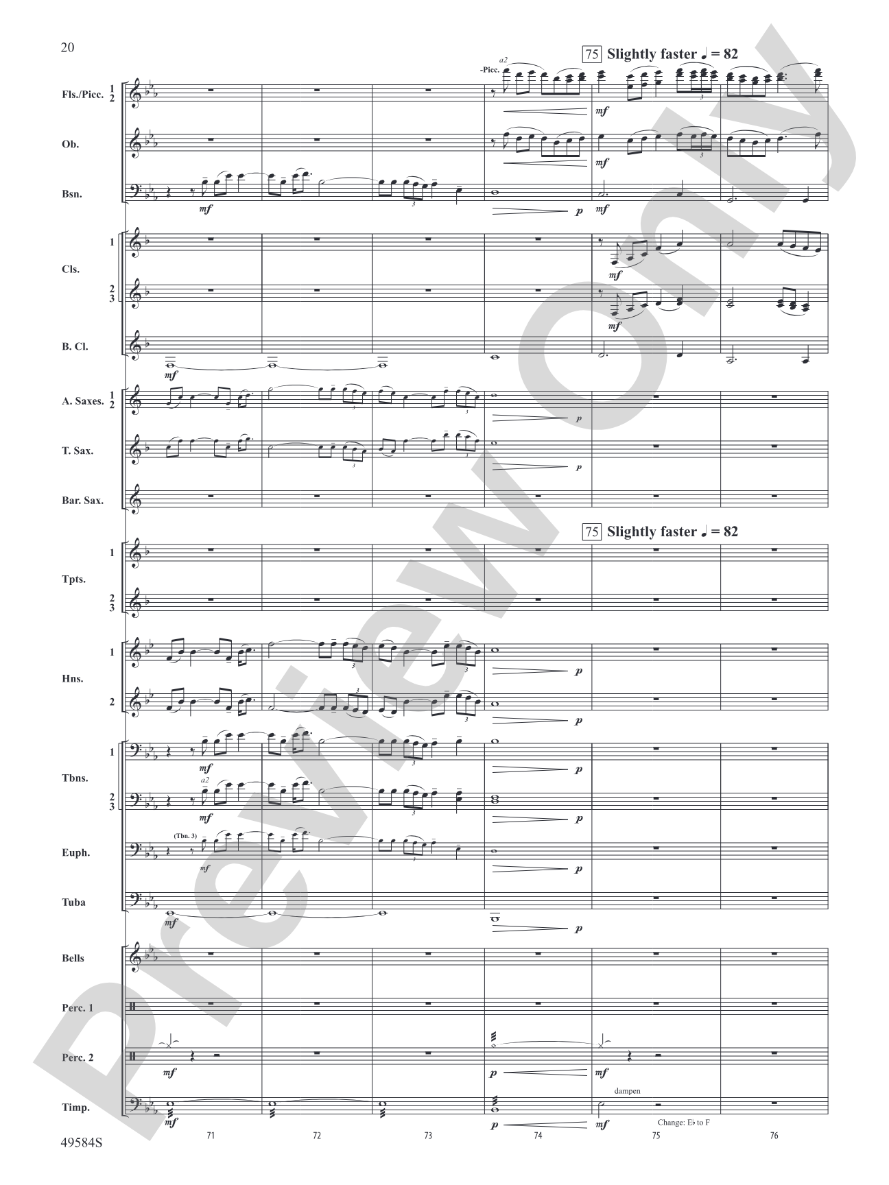 Stagecoach: Concert Band Conductor Score & Parts
