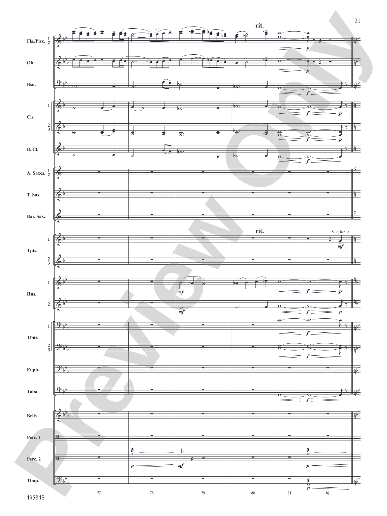 Stagecoach: Concert Band Conductor Score & Parts