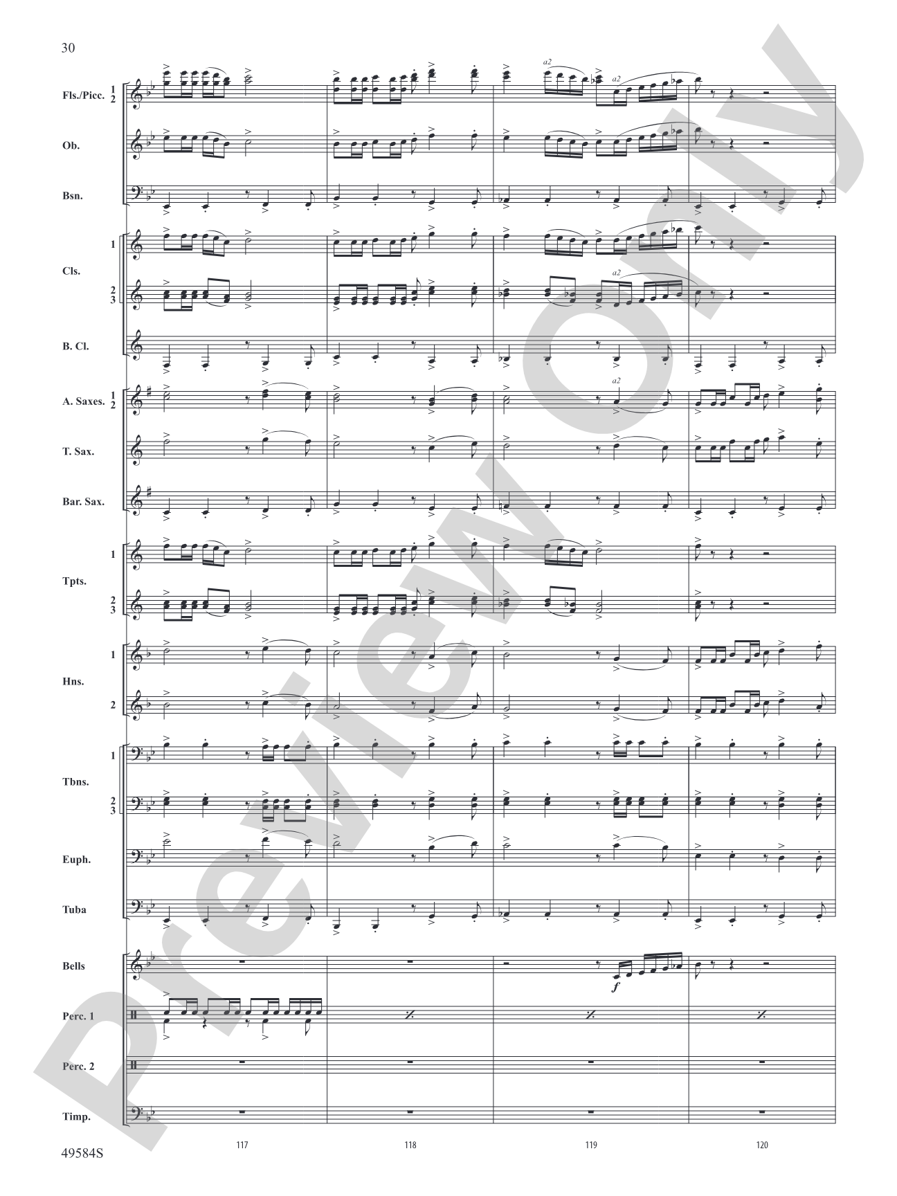 Stagecoach: Concert Band Conductor Score & Parts