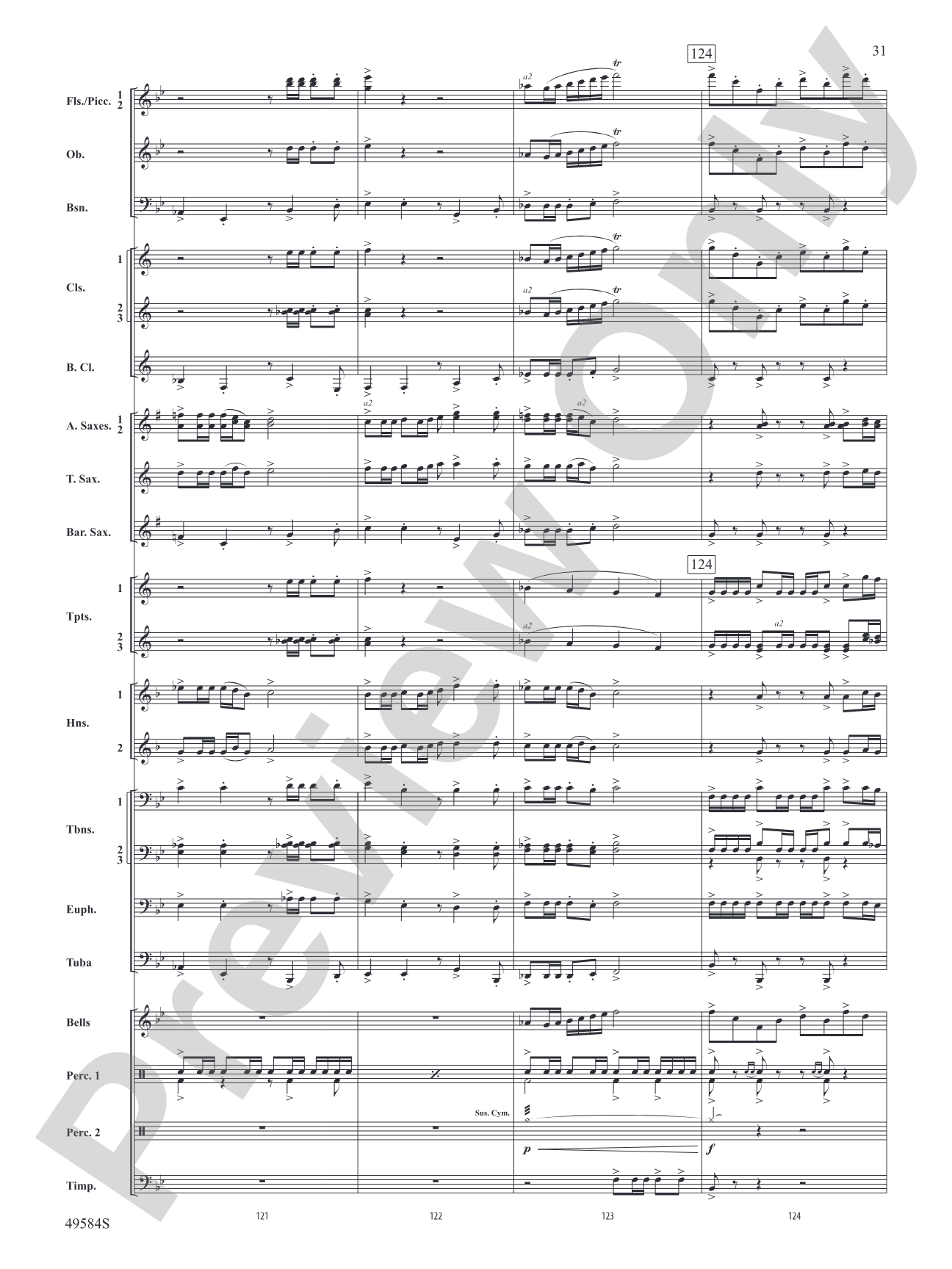 Stagecoach: Concert Band Conductor Score & Parts