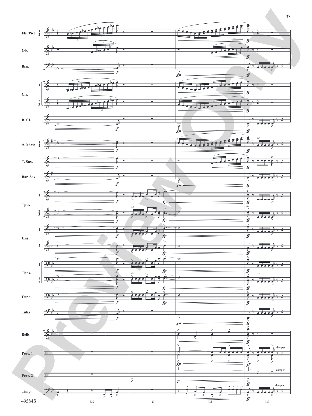 Stagecoach: Concert Band Conductor Score & Parts