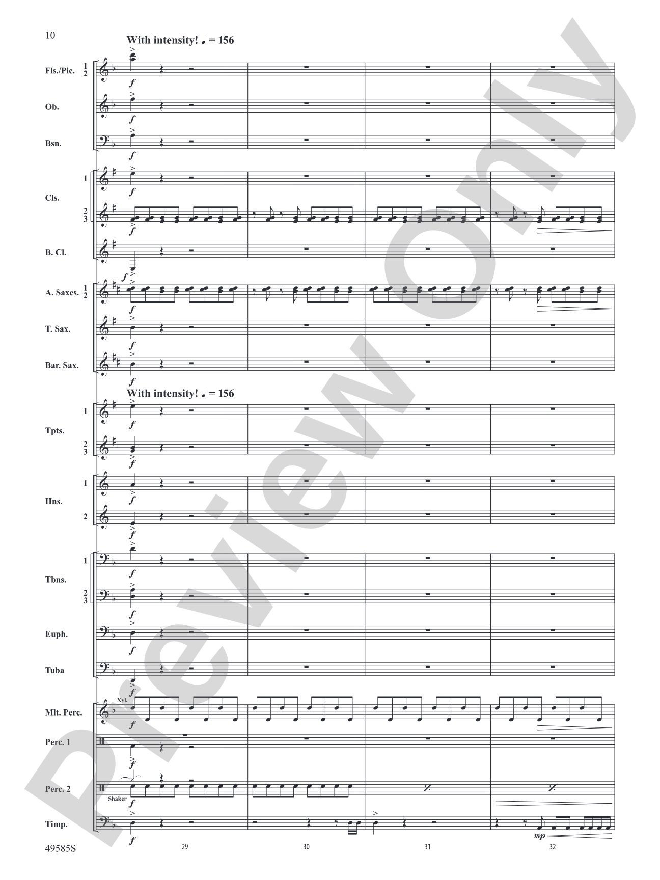Continuance: Concert Band Conductor Score & Parts