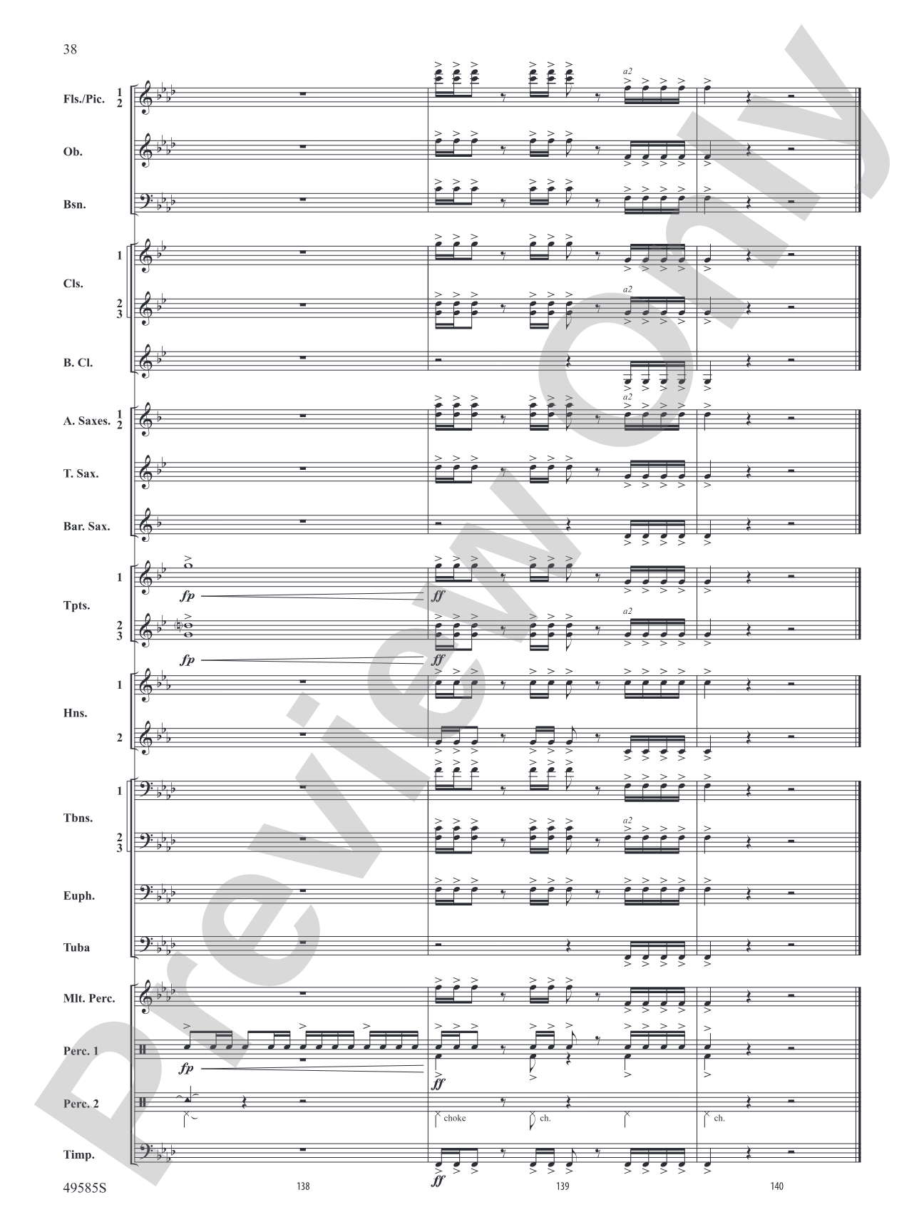 Continuance: Concert Band Conductor Score & Parts