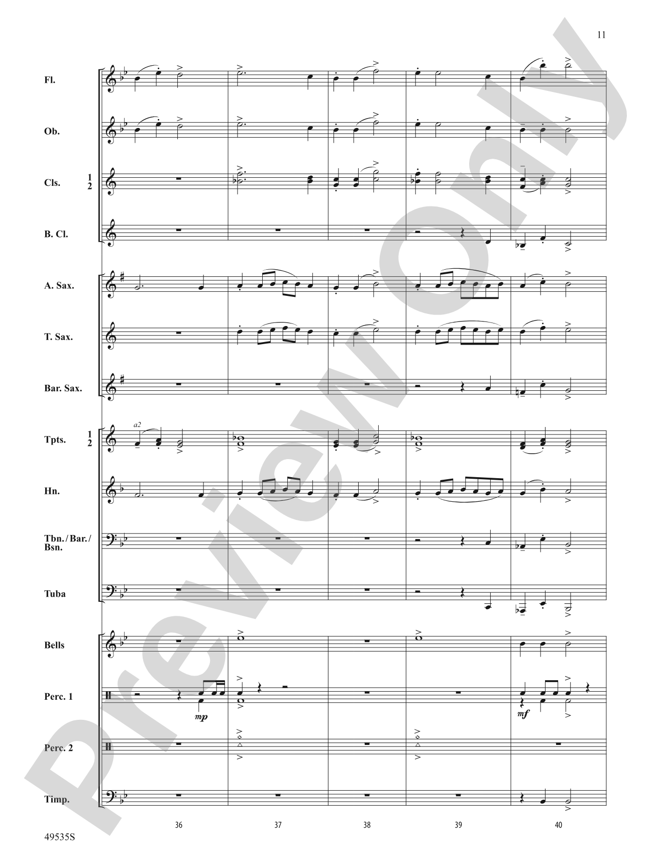 Driving Force: Concert Band Conductor Score & Parts