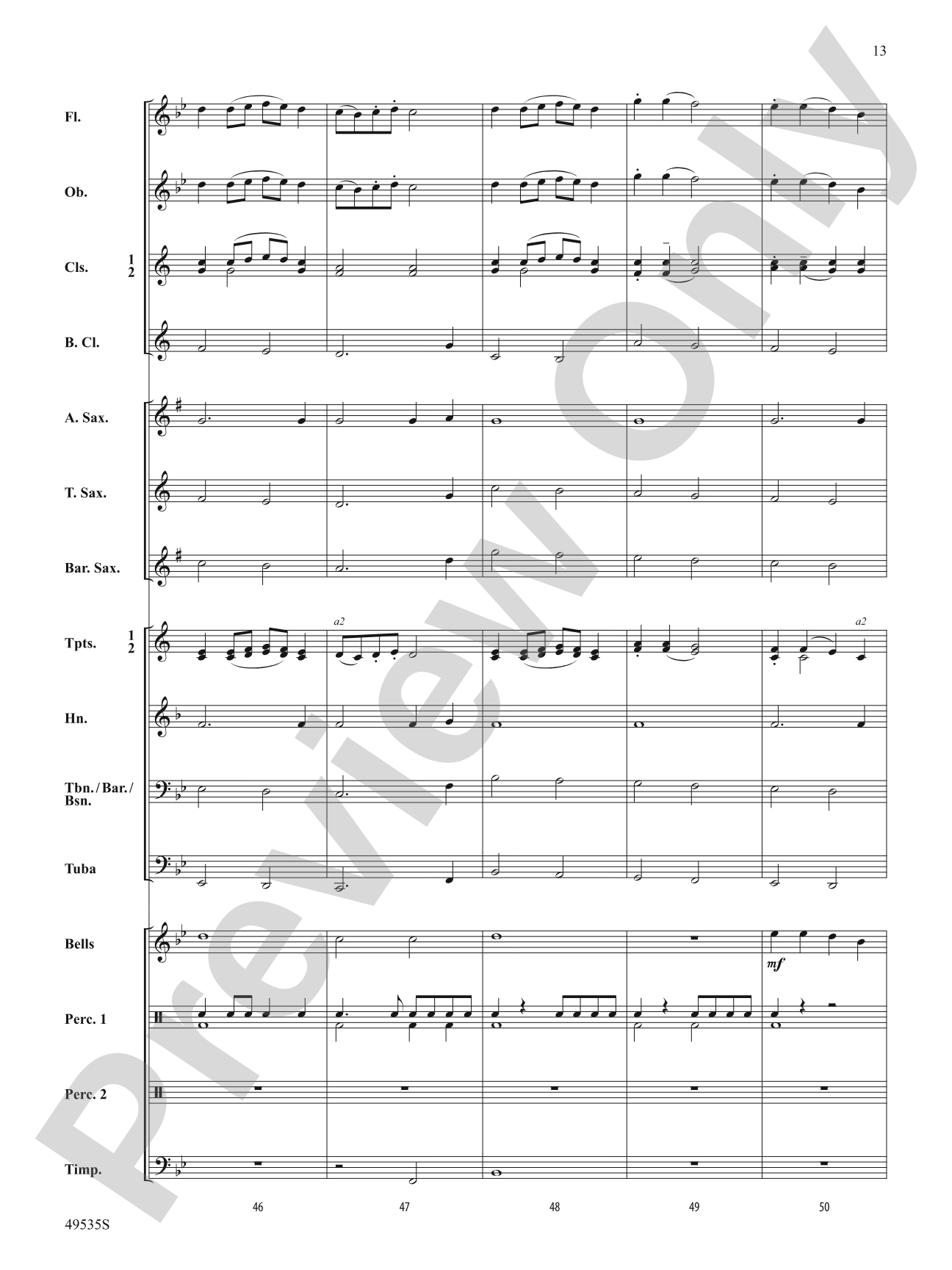 Driving Force: Concert Band Conductor Score & Parts