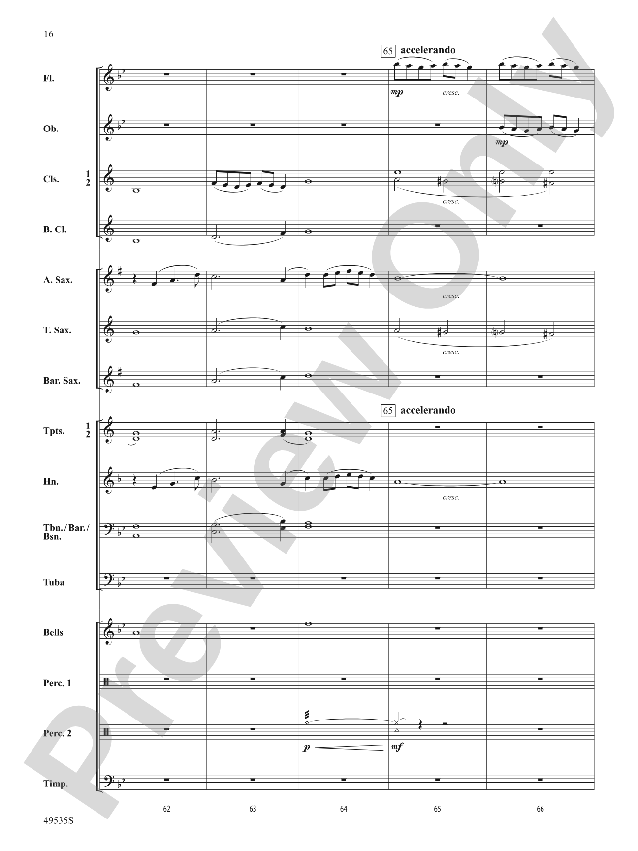 Driving Force: Concert Band Conductor Score & Parts