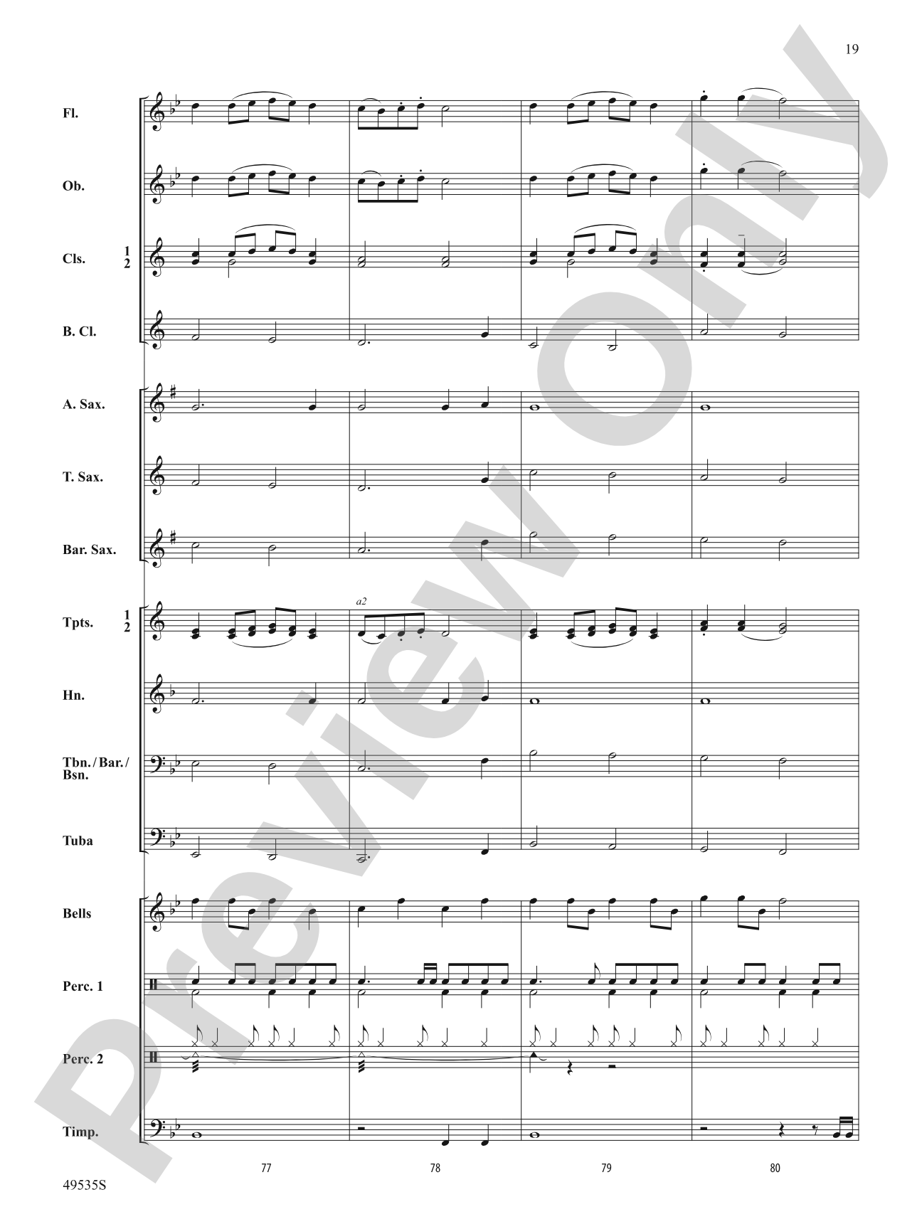 Driving Force: Concert Band Conductor Score & Parts